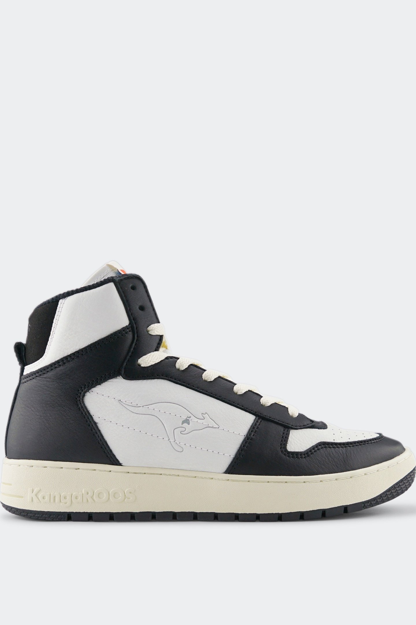 UNISEX GAME HI LACE UP BLACK/WHITE 1