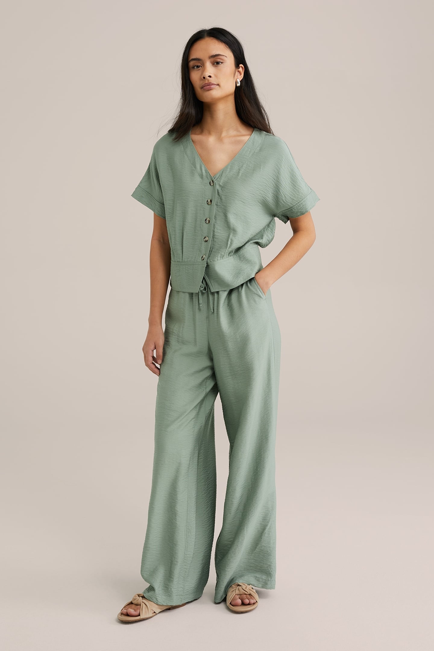 TROUSER PASTEL GREEN 7