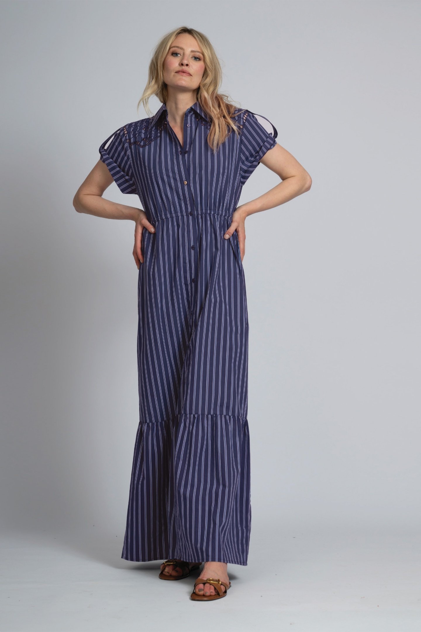 GEORGIE DRESS EXTRA NAVY 1