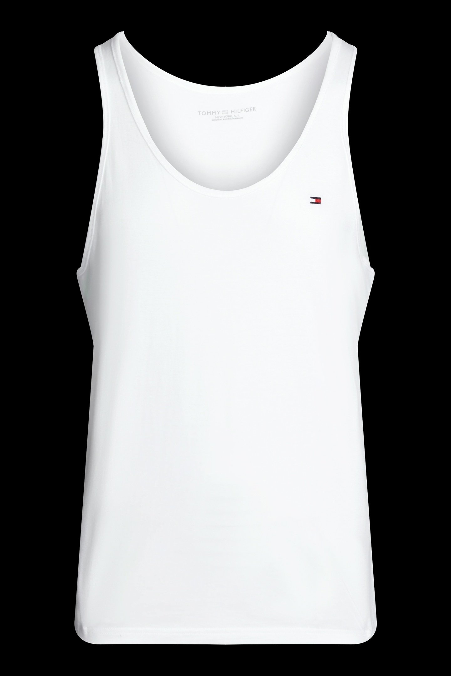 3-PACK ROUND NECK TANK TOPS WHITE 8