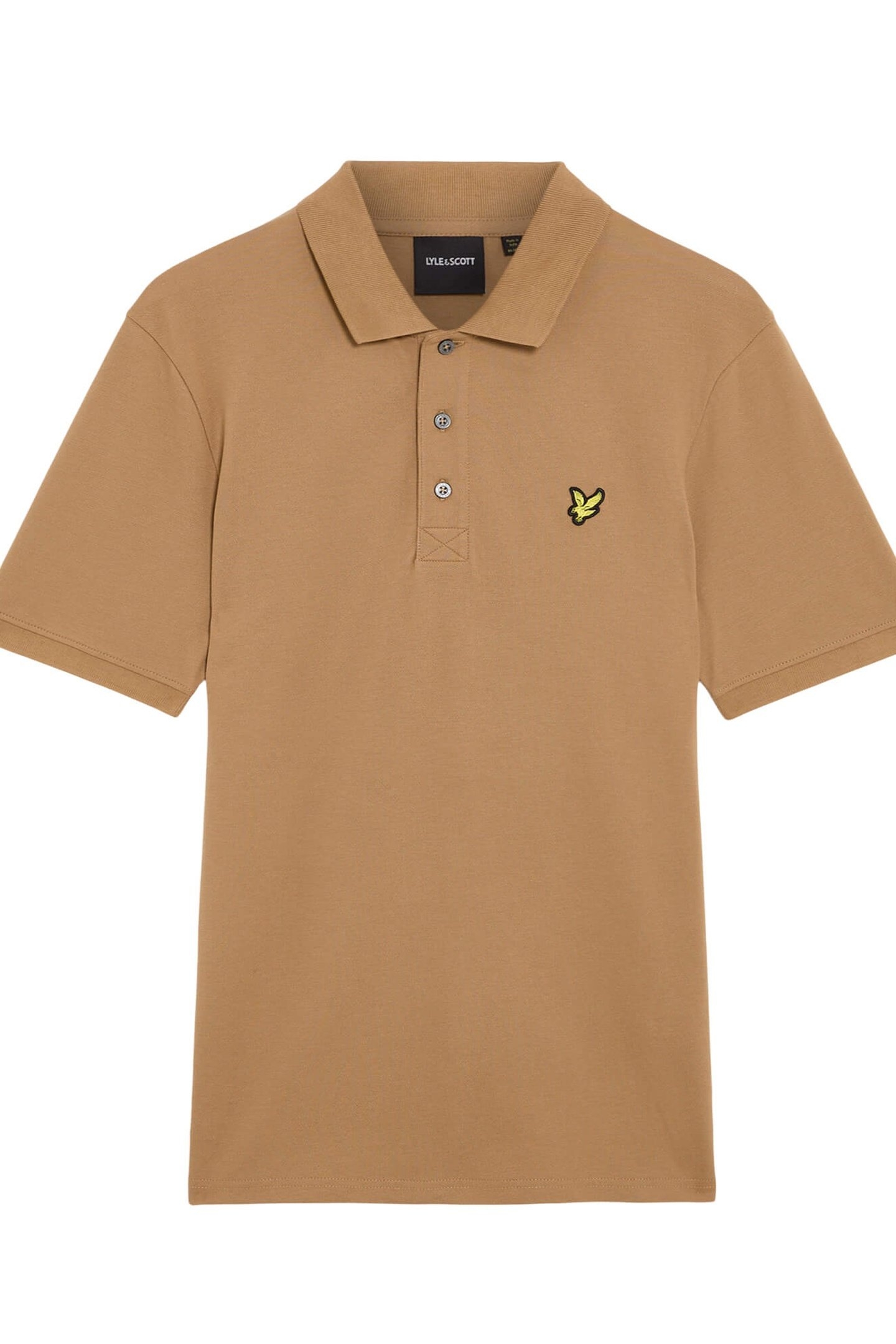 PLAIN POLO SHIRT TIGERS EYE 4