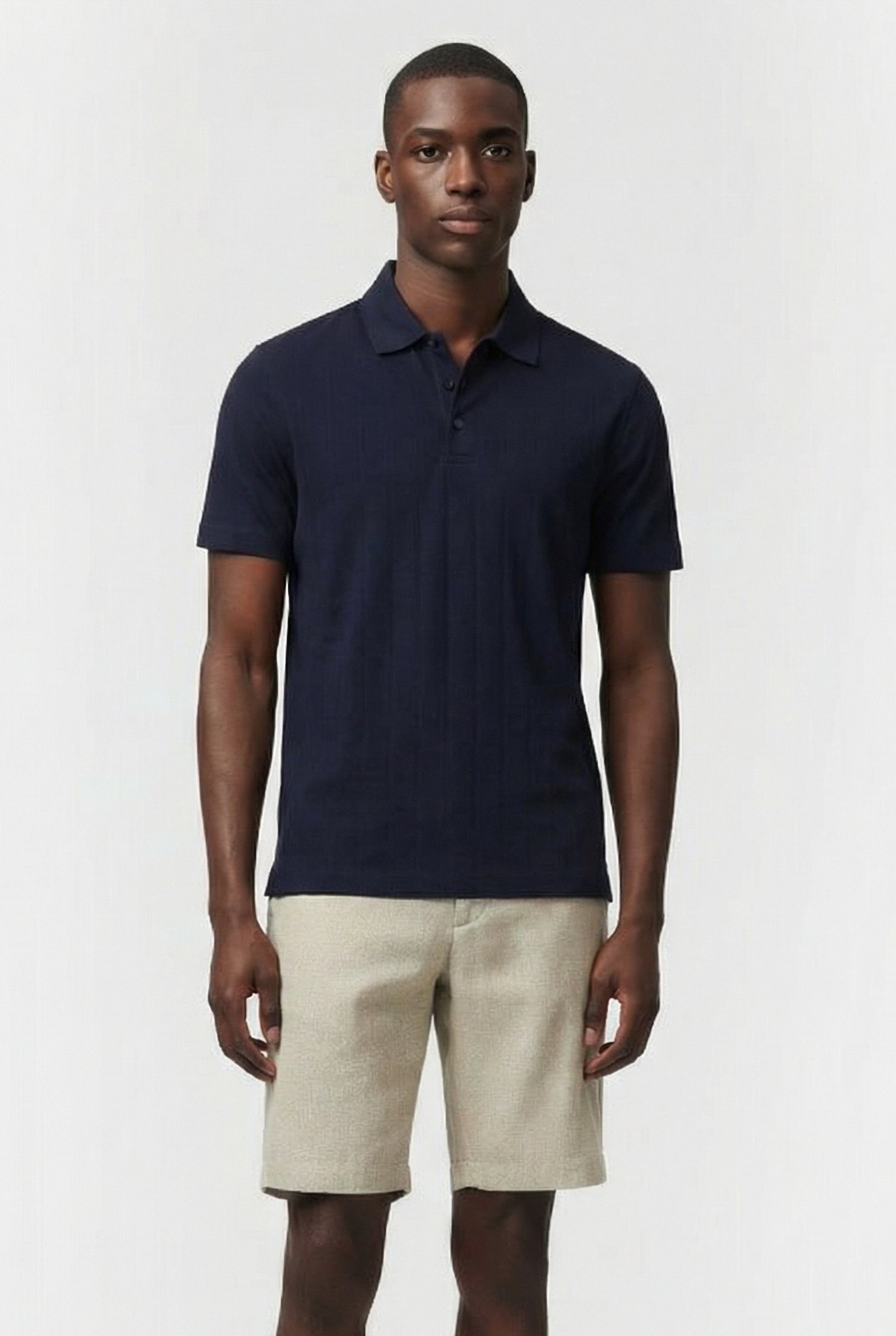 SS STRIPE STRECH JAC DARK SAPPHIRE 1