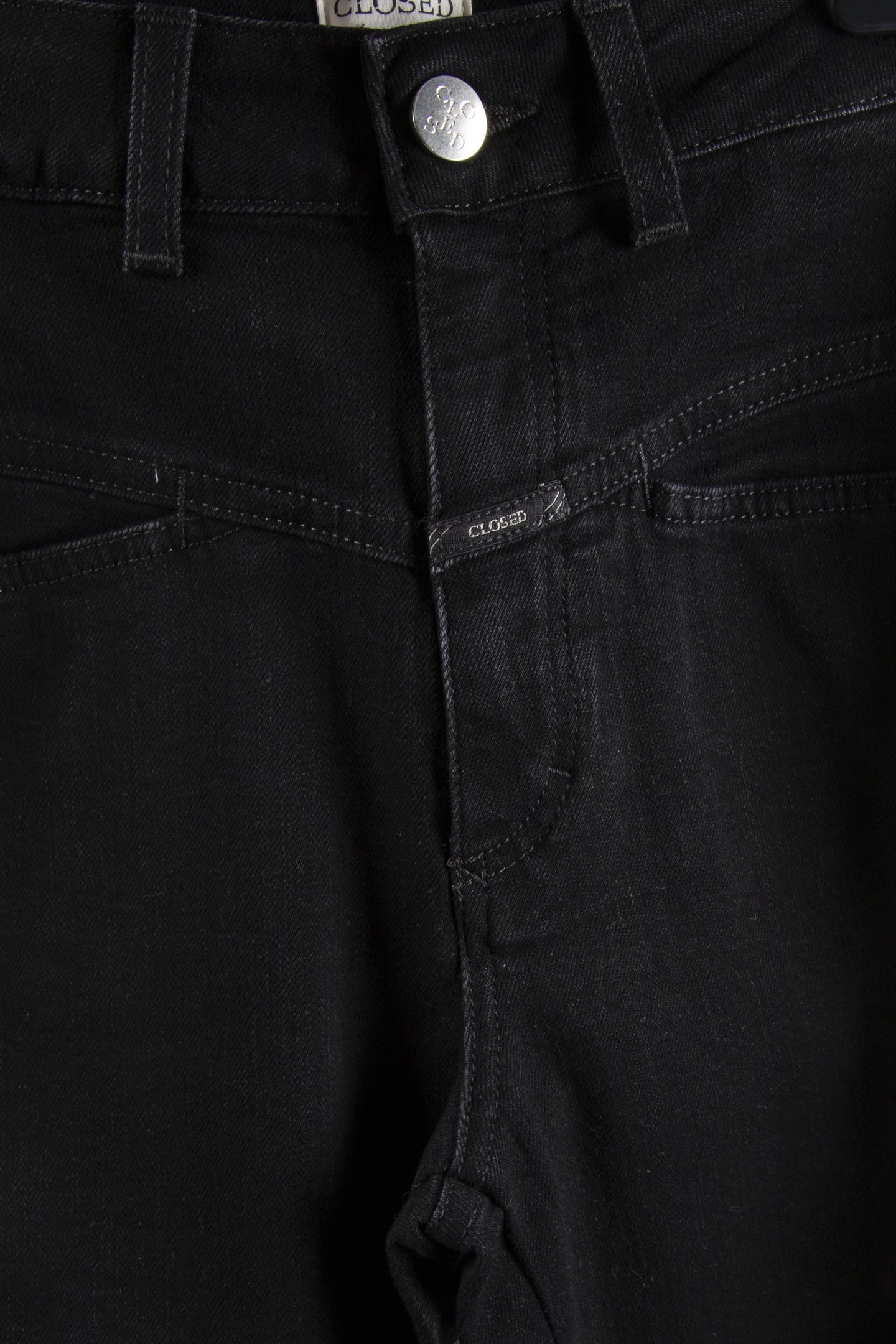 PEDAL PUSHER JEANS DARK GREY 4
