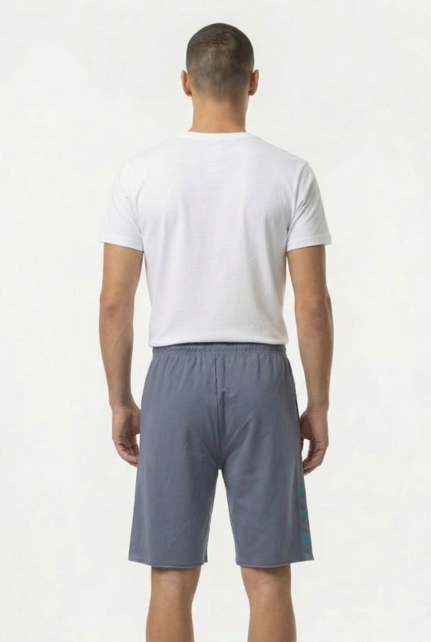 UNISEX FLEECE BERMUDA TEAM STEEL GREY STEEL GREY 3