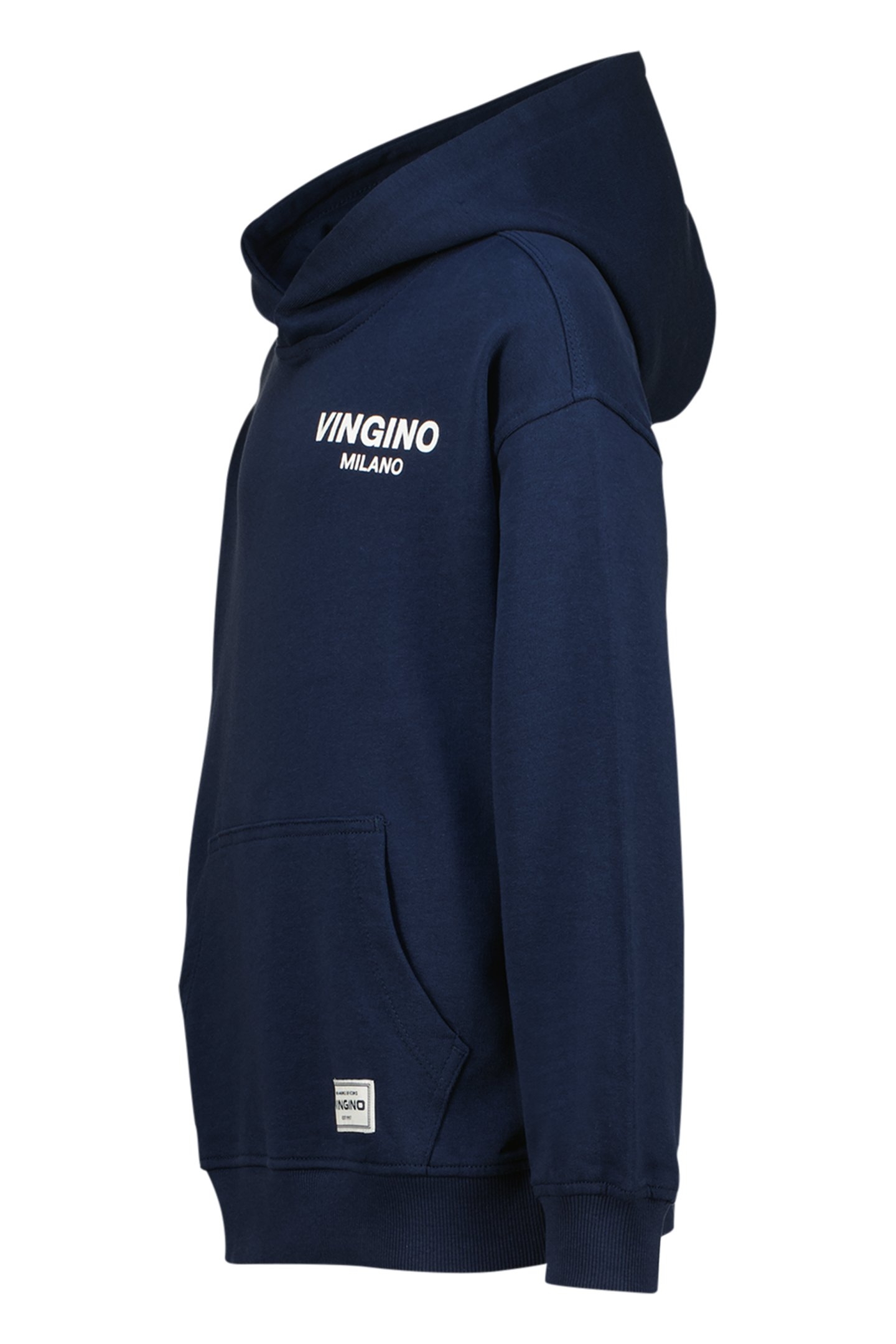 BOYS BASIC-HOODY SWEATER DARK BLUE 3
