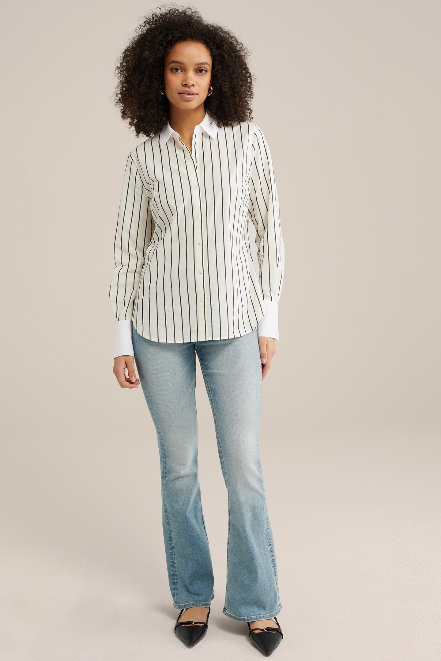 5-POCKET HIGH WAIST BRIGHT BLUE 2