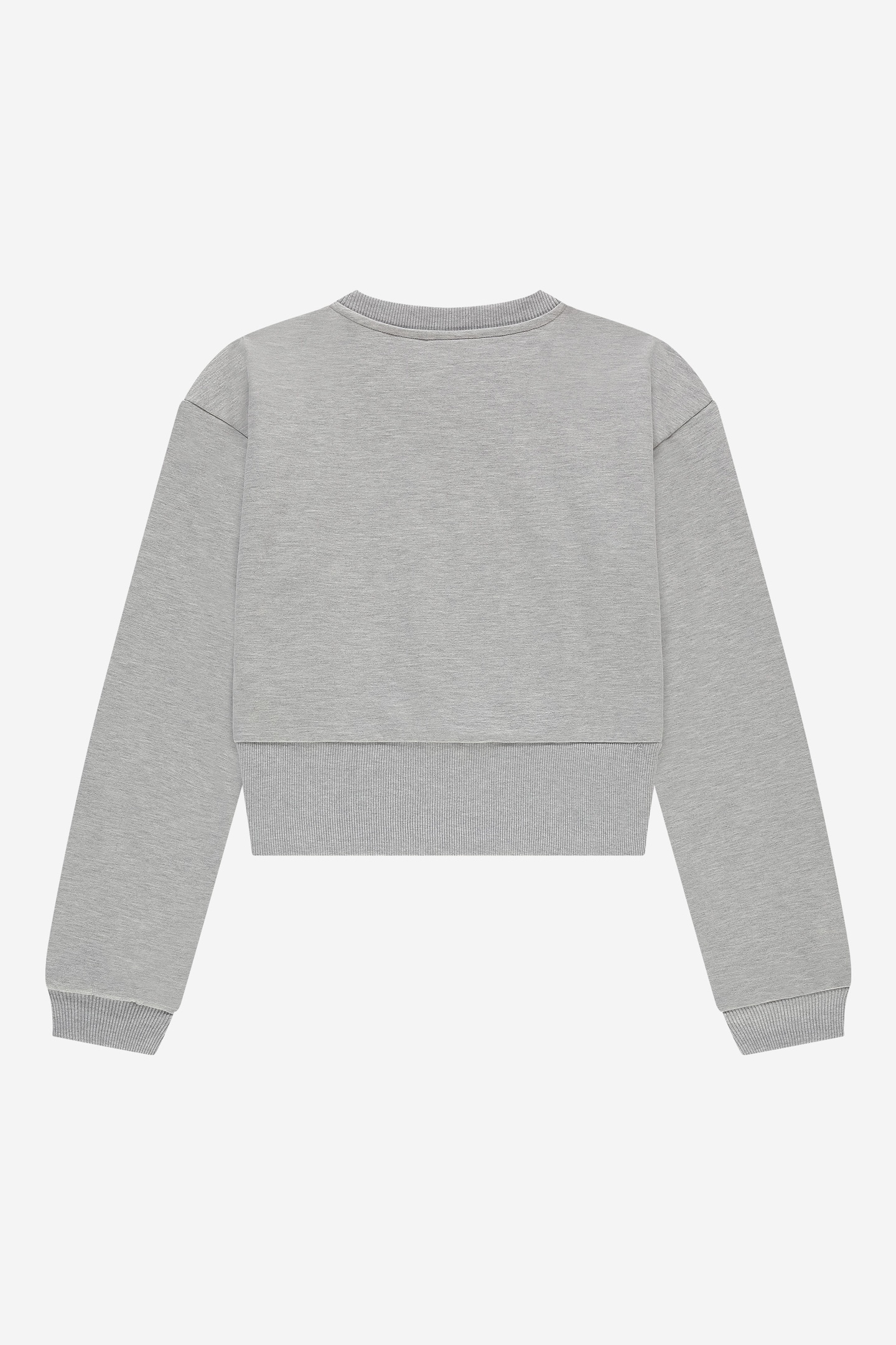 YVI SWEATSHIRT LIGHT GREY MELANGE 3