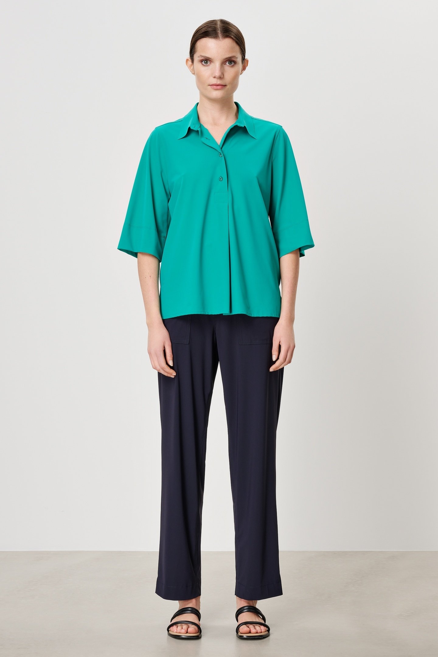 ARLES POLO TOP CARIBBEAN GREEN 1