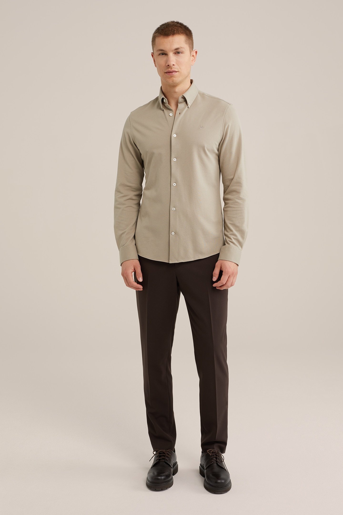 SHIRT GREYISH GREEN 2