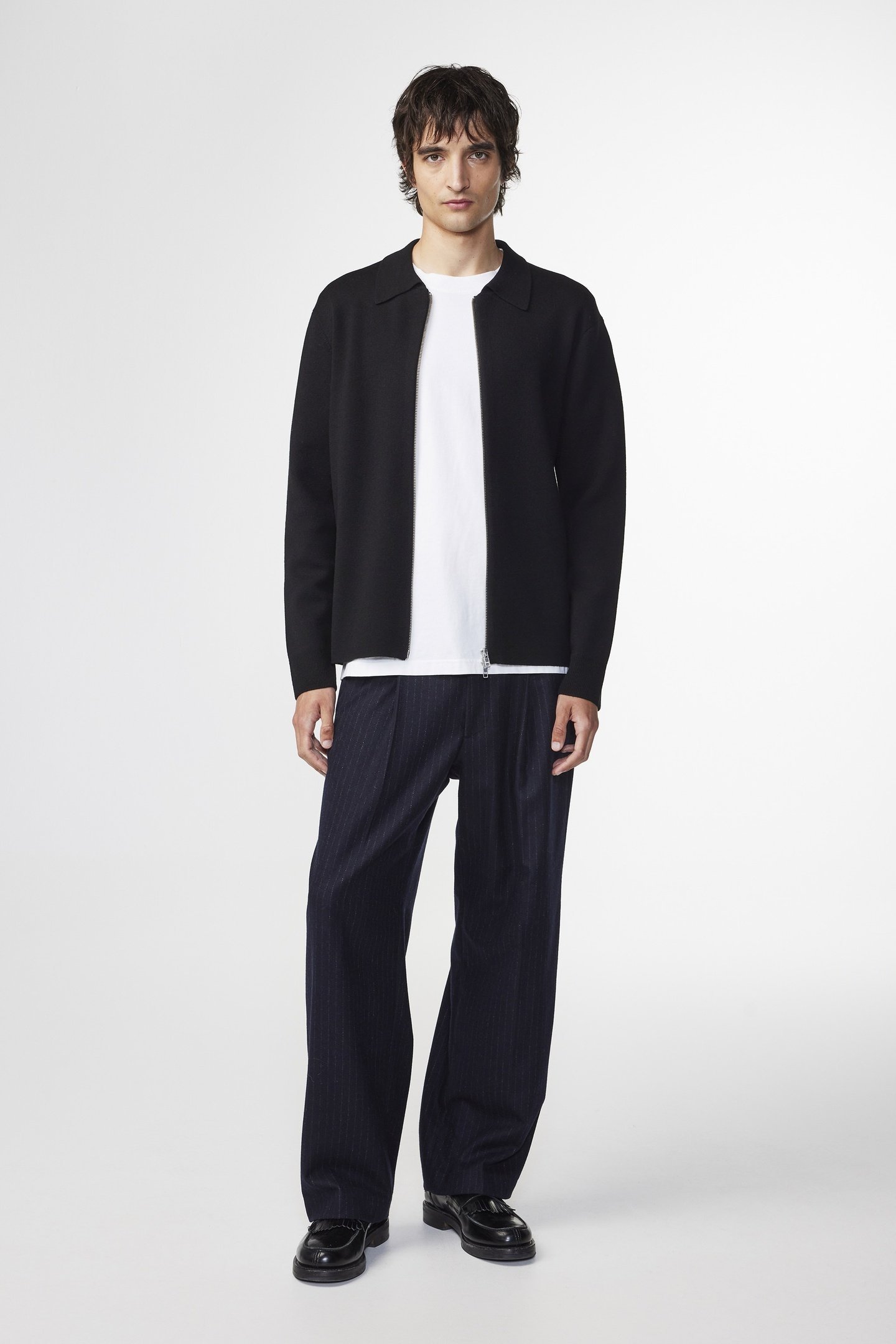 HARALD FULL ZIP 6530 BLACK 1