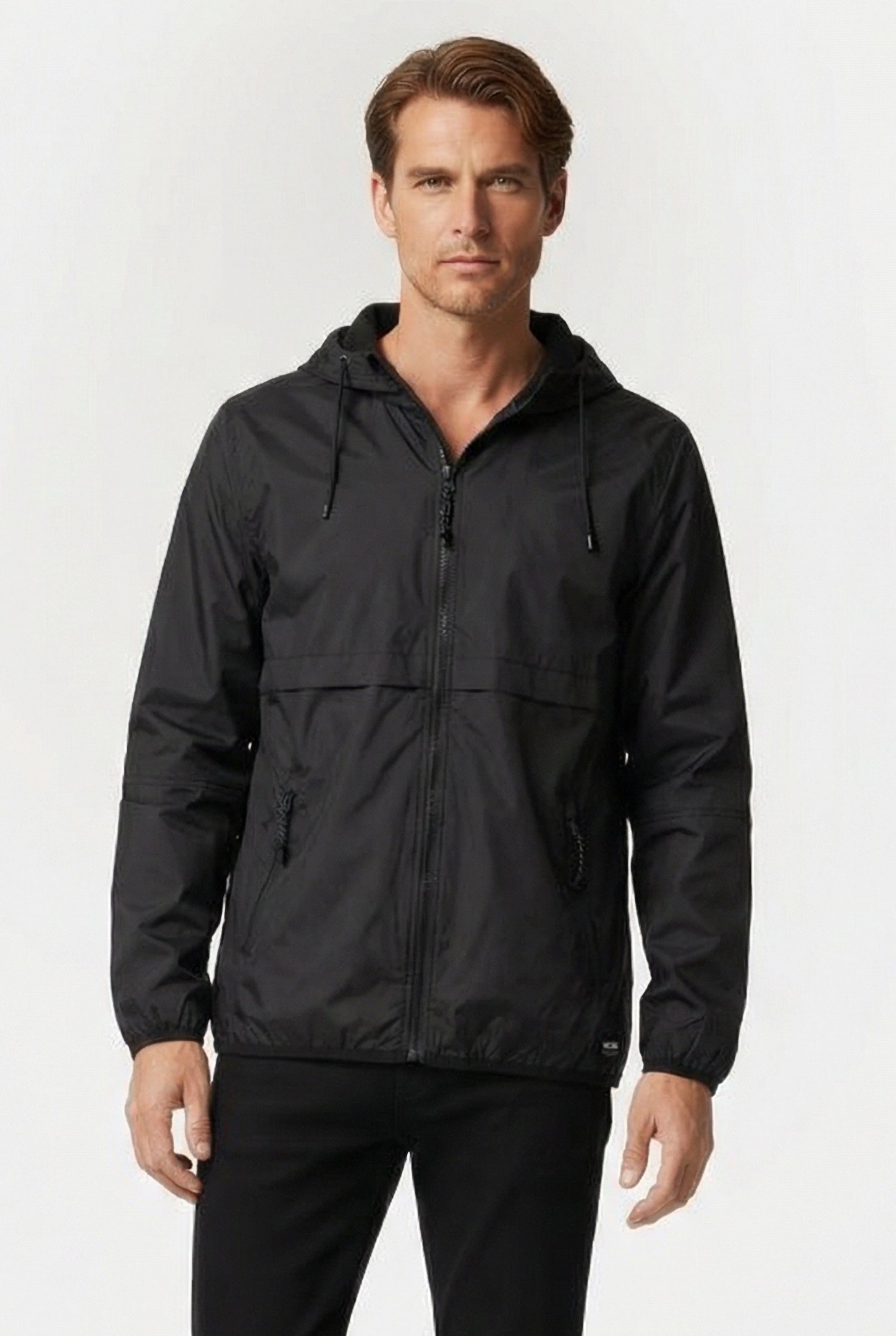 MTE LEWIS WINDBREAKER BLACK 1