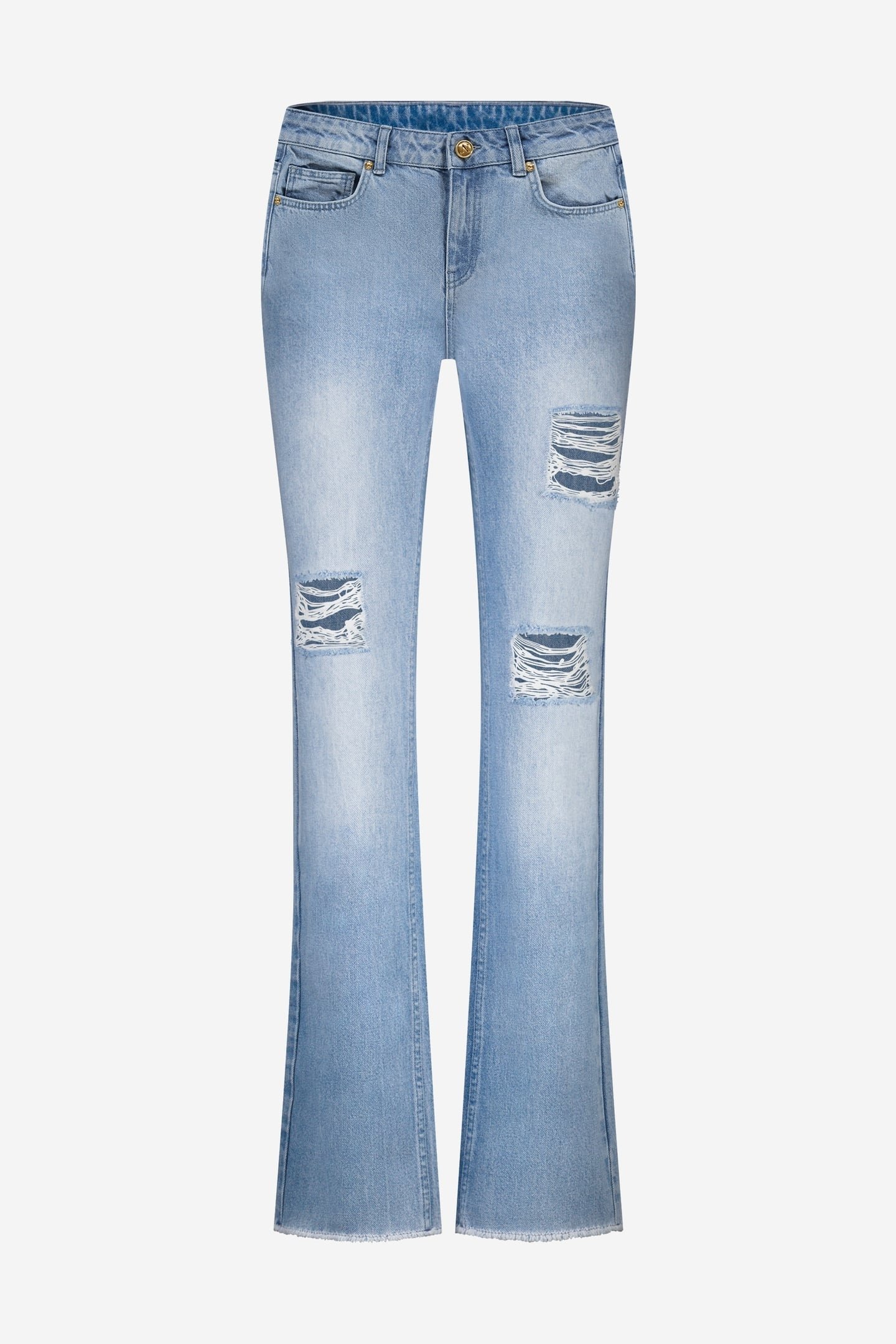 ISIS DESTROY JEANS LIGHT BLUE 1