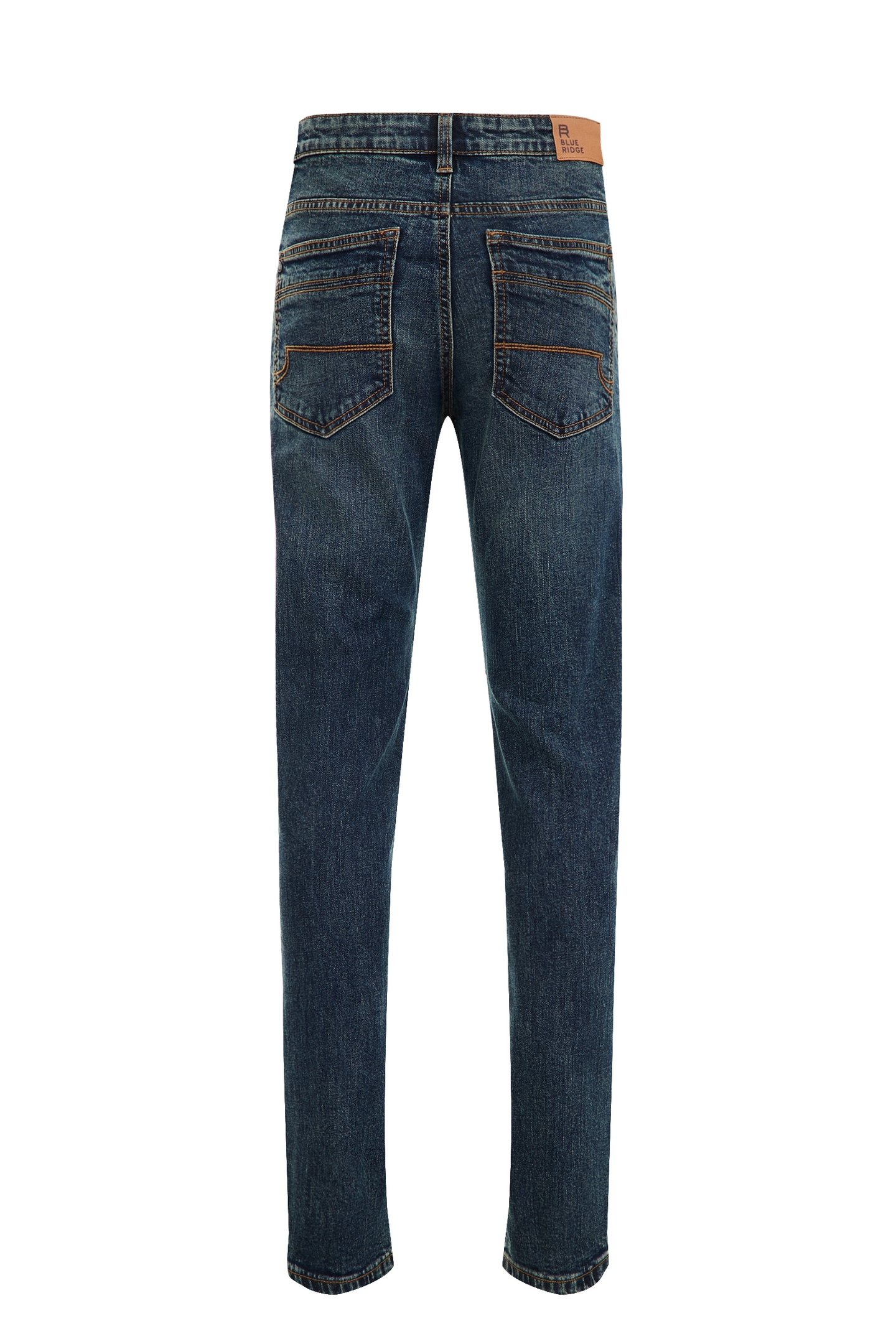 5-POCKET MID WAIST GREEN BLUE 4