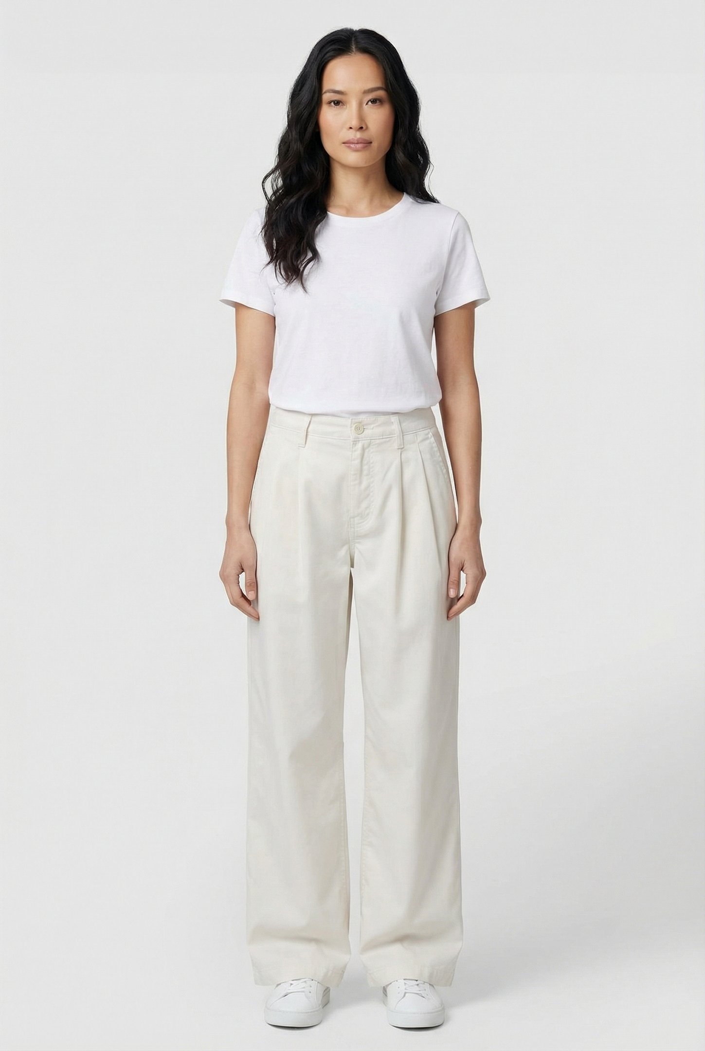 ALDER RELAXED PLEATED PANT TURTLEDOVE 1
