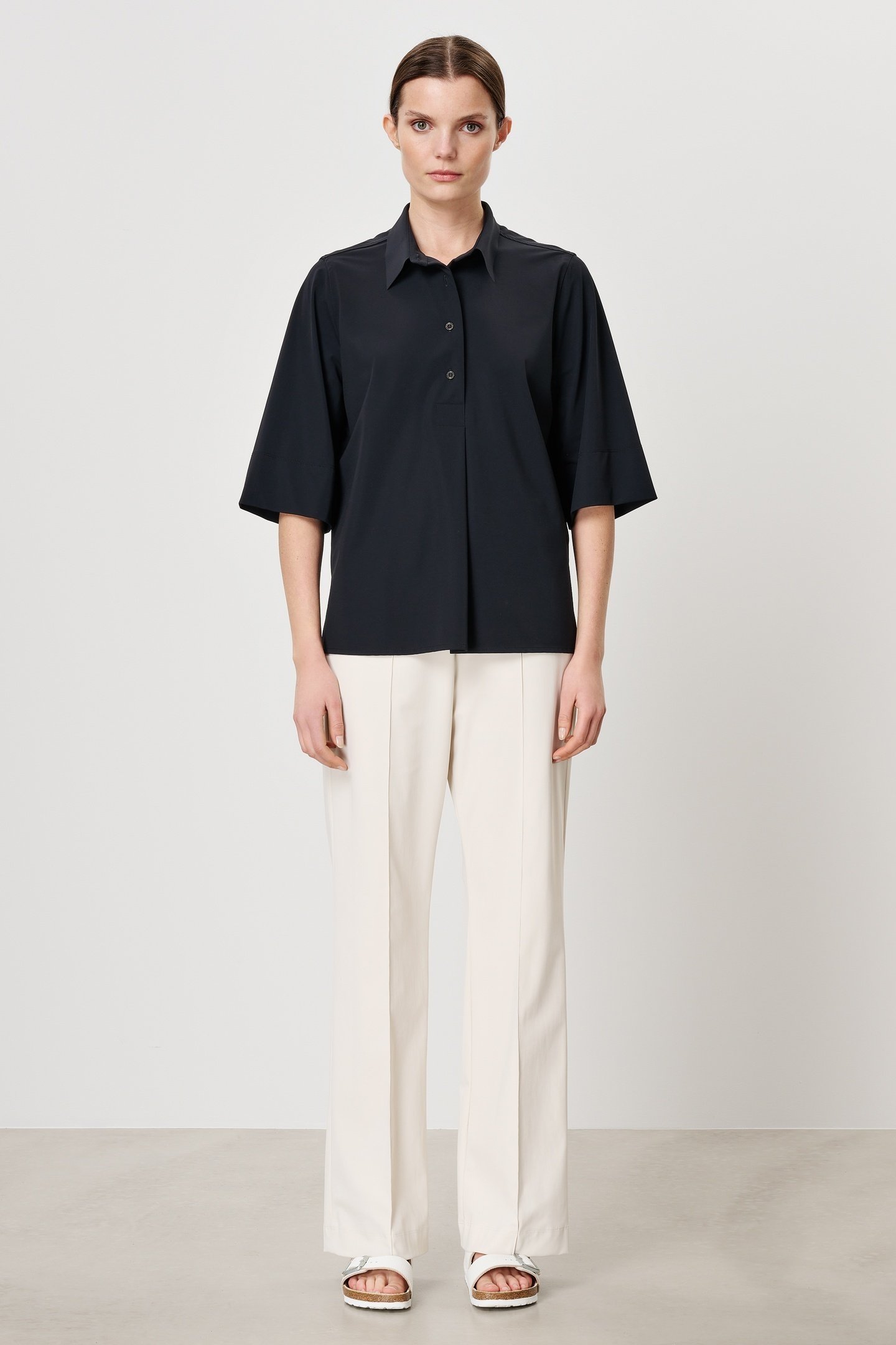 ARLES POLO TOP BLACK 2