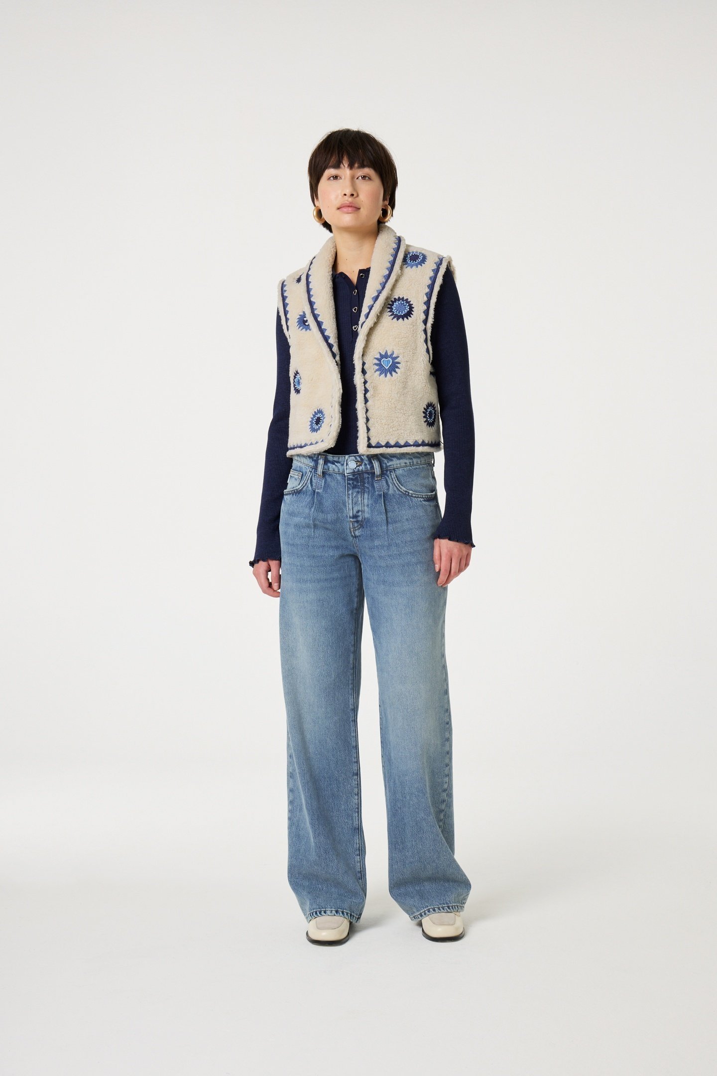 SUNNY GILET CREME BRULEE 1