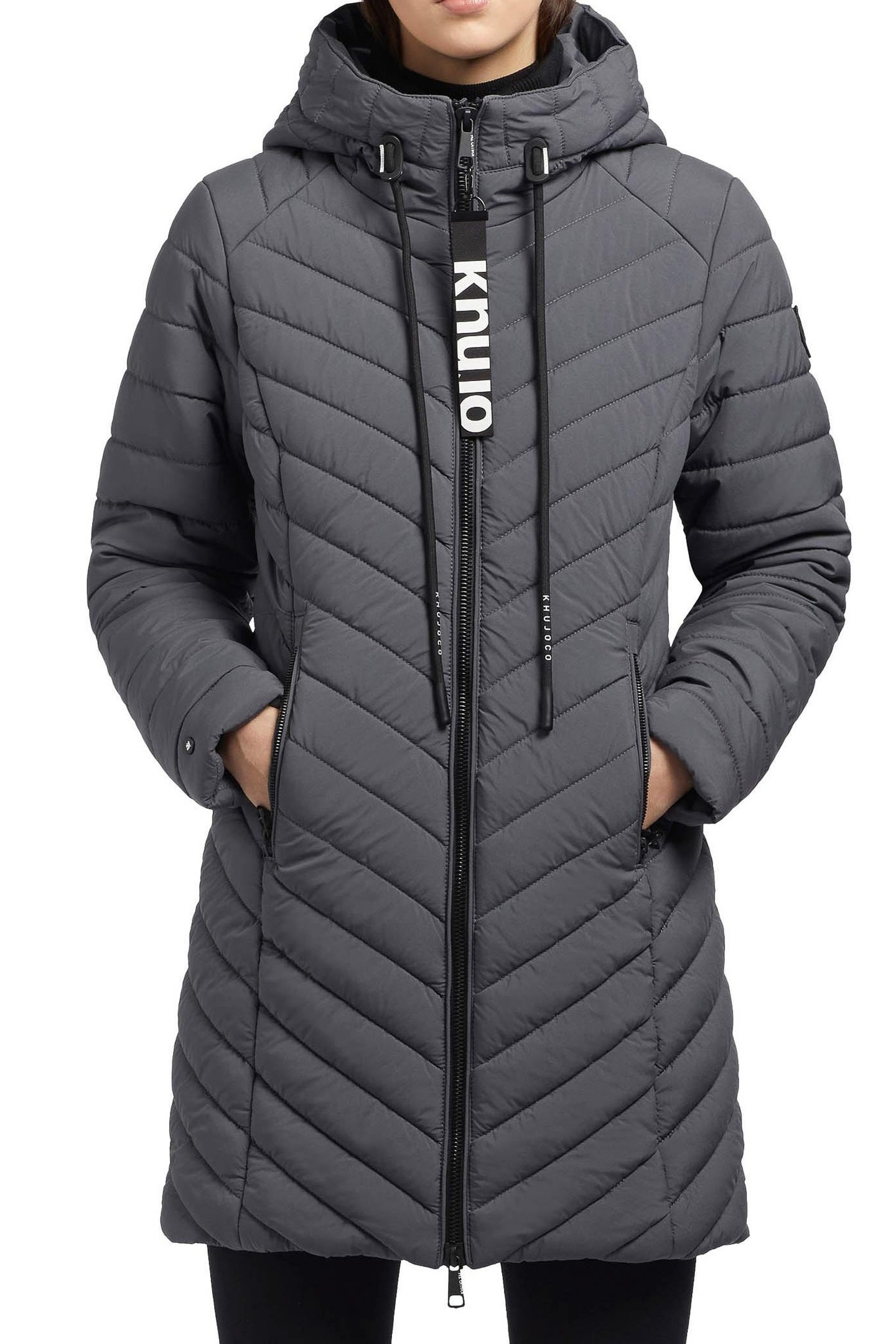 ATINE COAT CHARCOAL 6