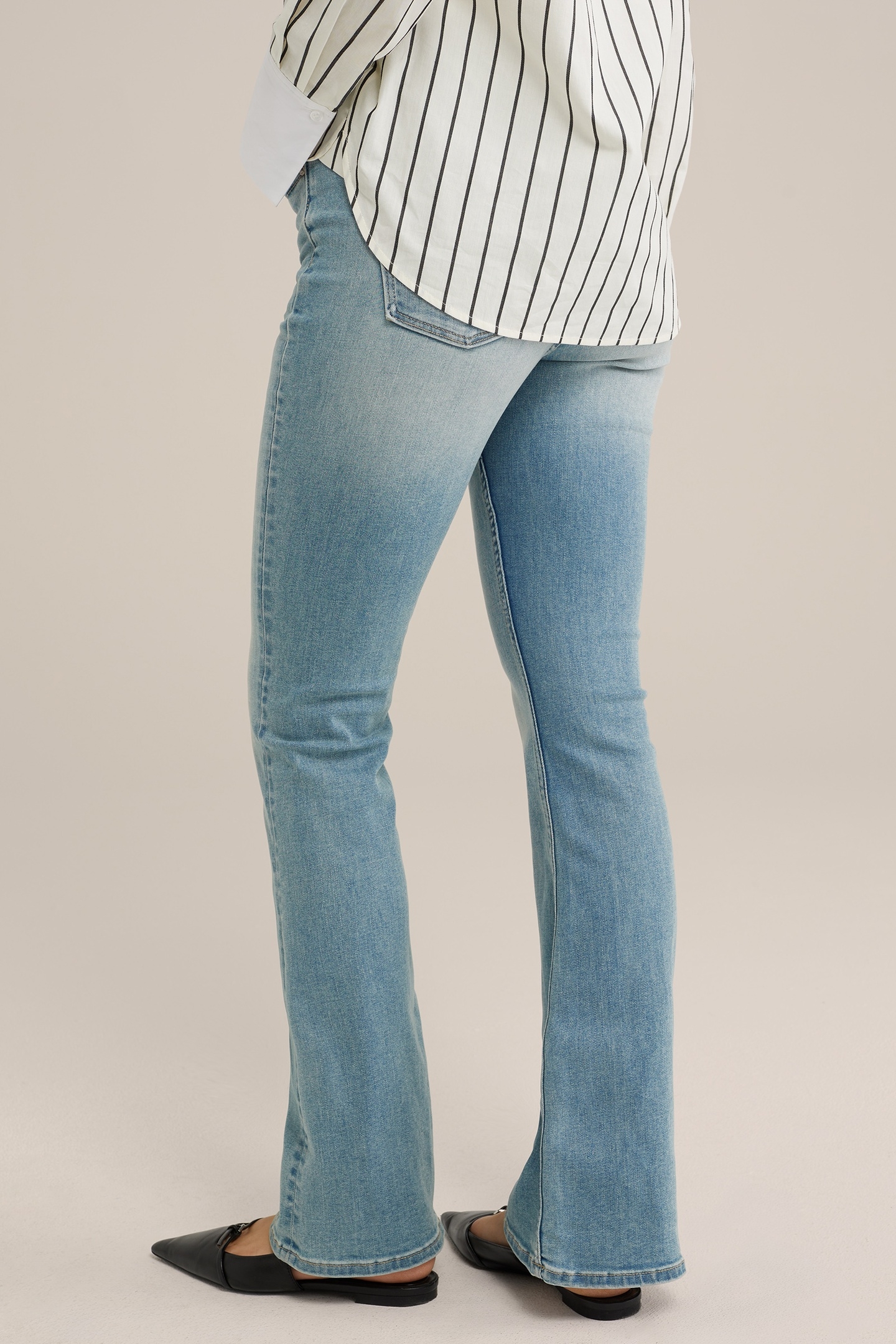 5-POCKET HIGH WAIST BRIGHT BLUE 3