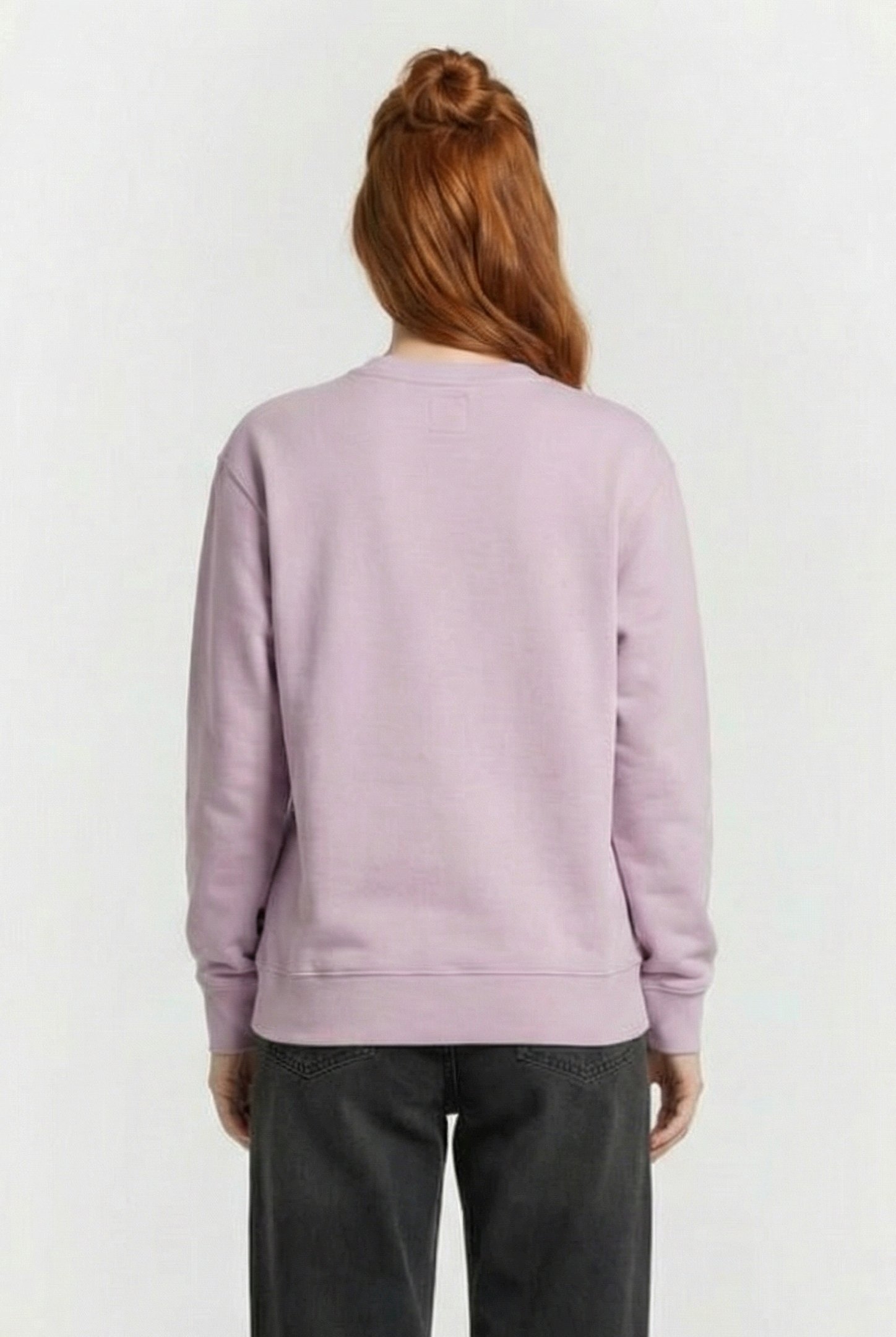 DROP V LOGO BFF CREW-B LAVENDER MIST 2