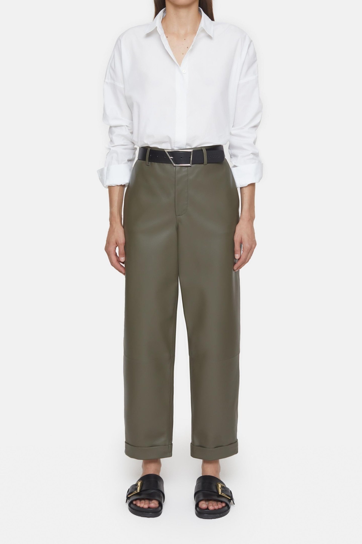 DROPPED SHOULDER BLOUSE WHITE 2