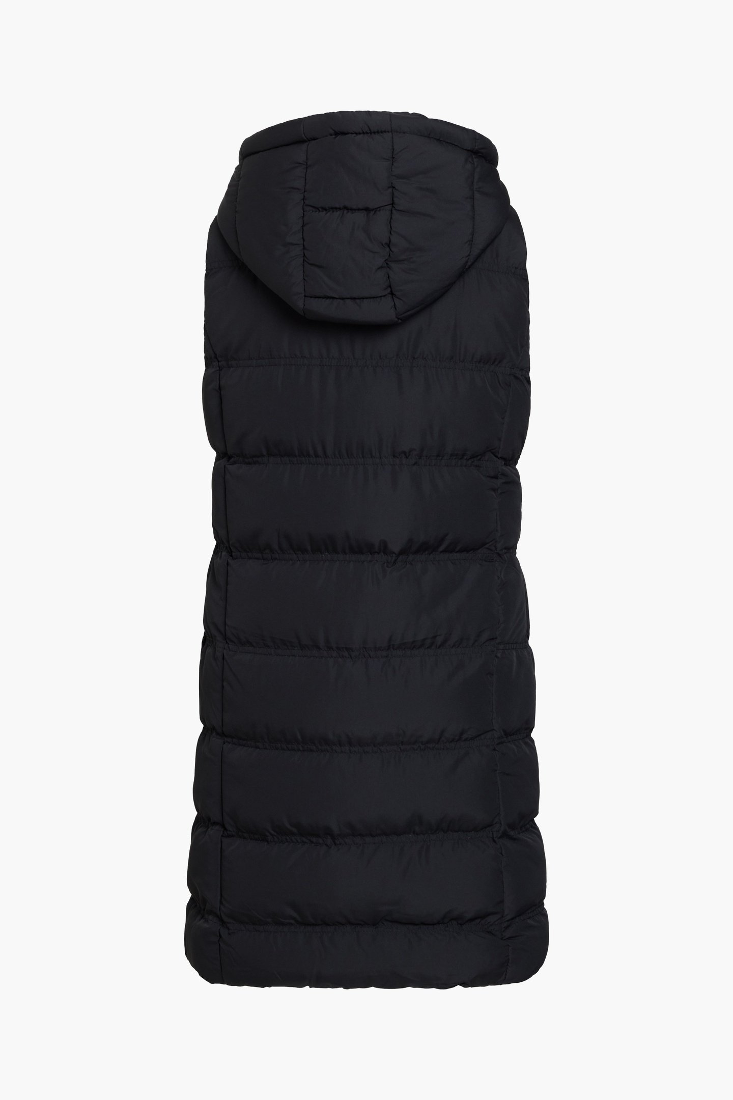 GILET ROW HOOD MID BLACK 1