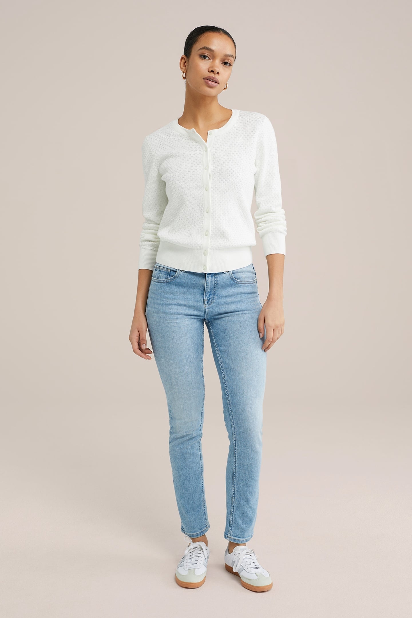 5-POCKET MID WAIST LIGHT BLUE 7