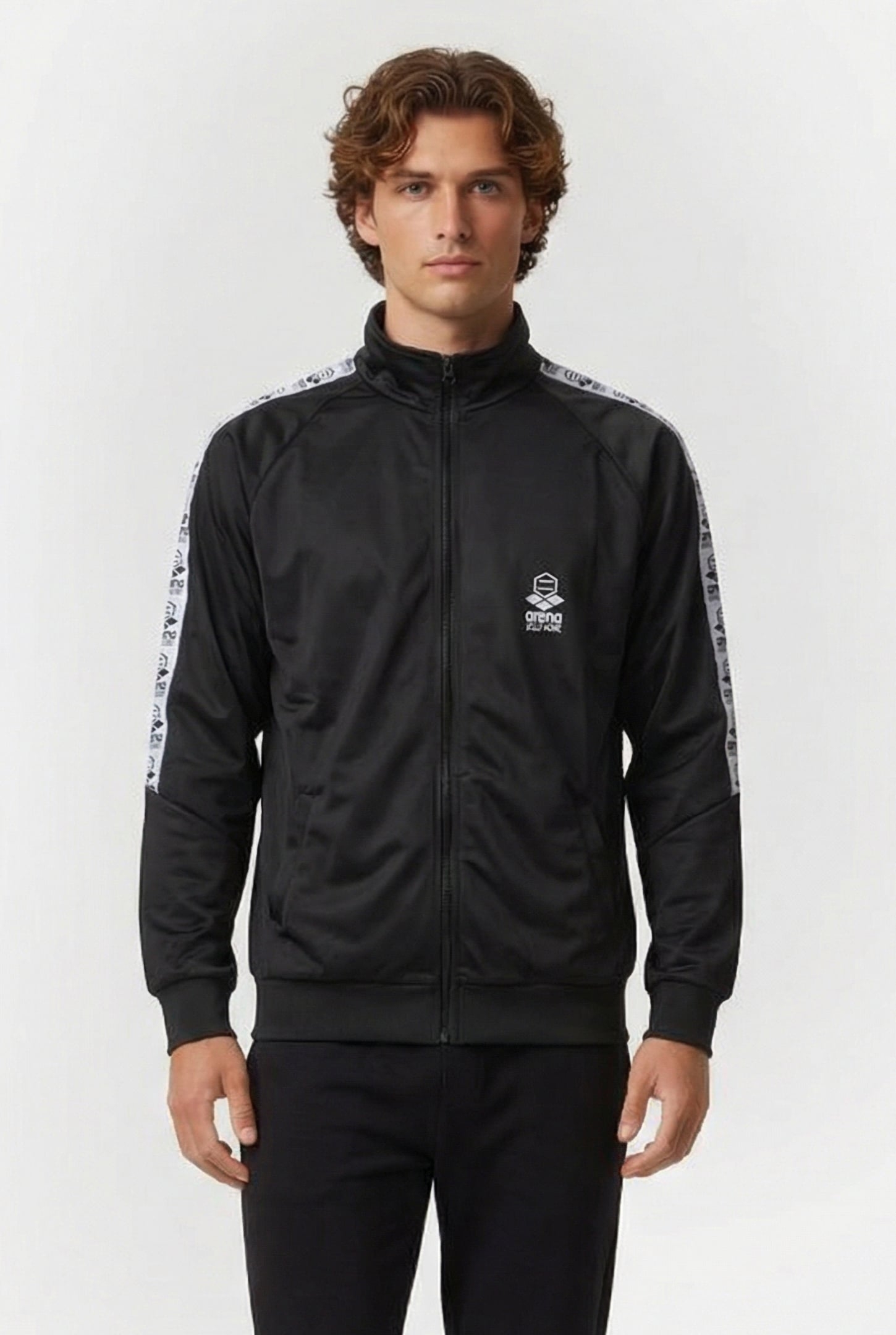 STRIPES ZIP ARENA/DOLLY NOIRE BLACK WHITE 1