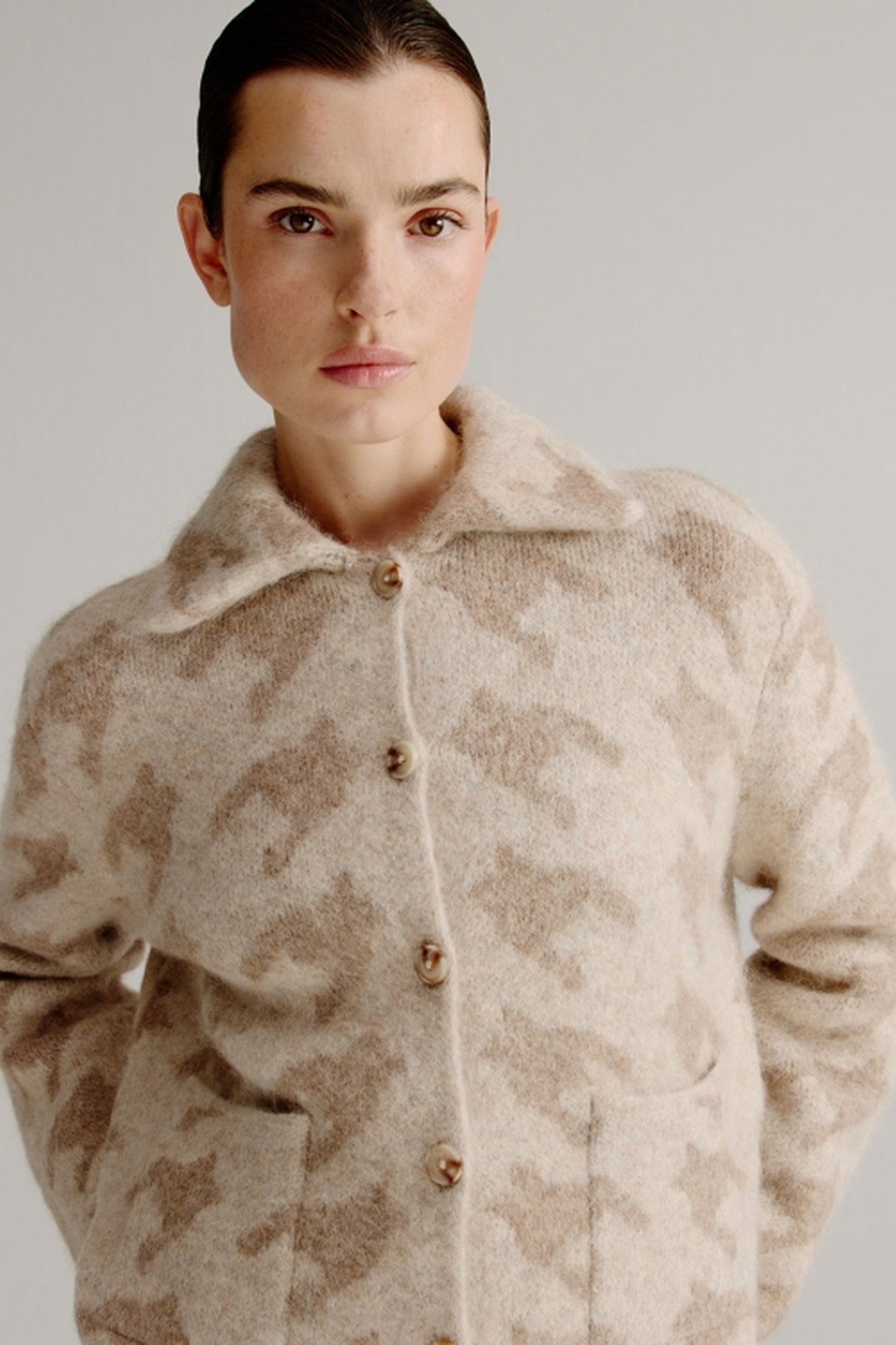 LINDA JACKET LIGHT KHAKI 4