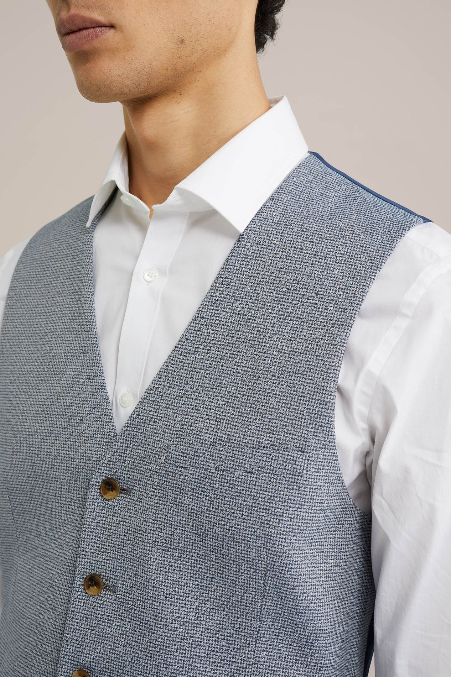 WAISTCOAT GREYISH BLUE 8