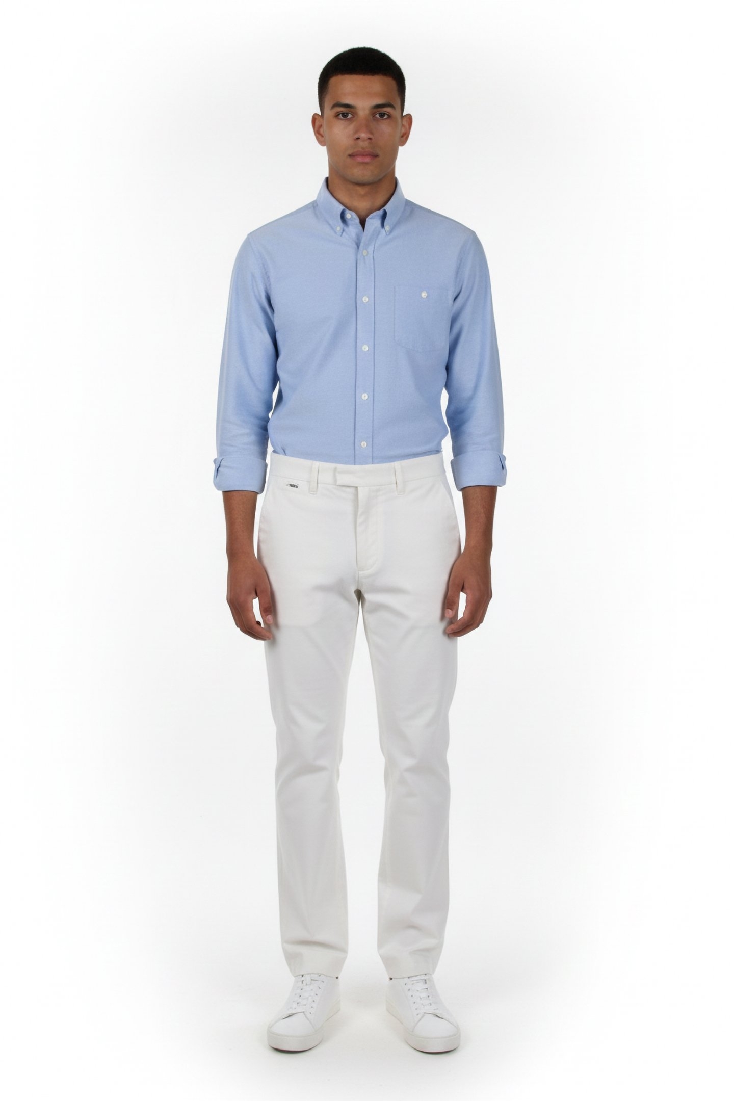 YELOALF COTTON PANTS WHITE 1