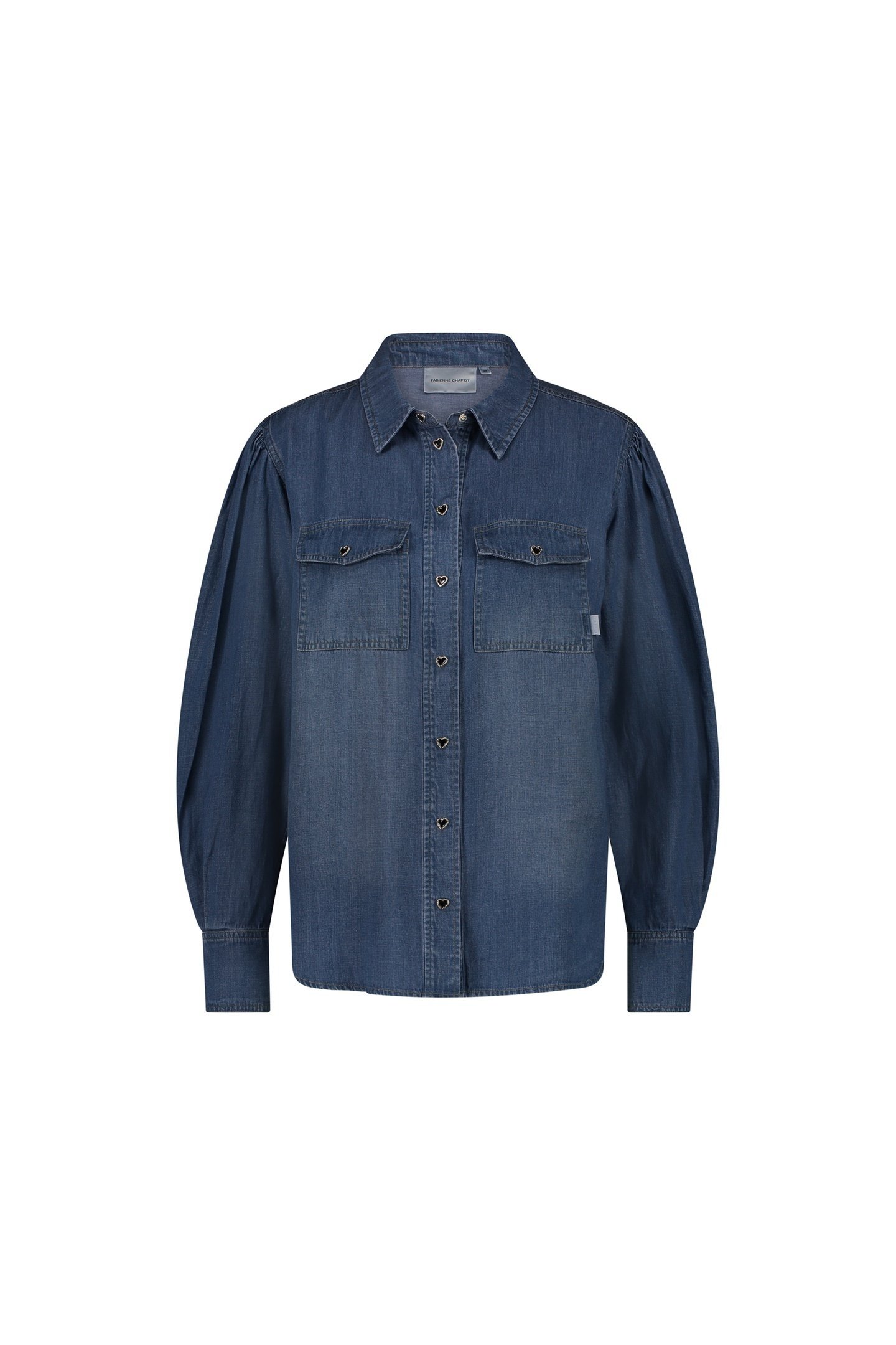 FABIENNE BLOUSE DENIM 1