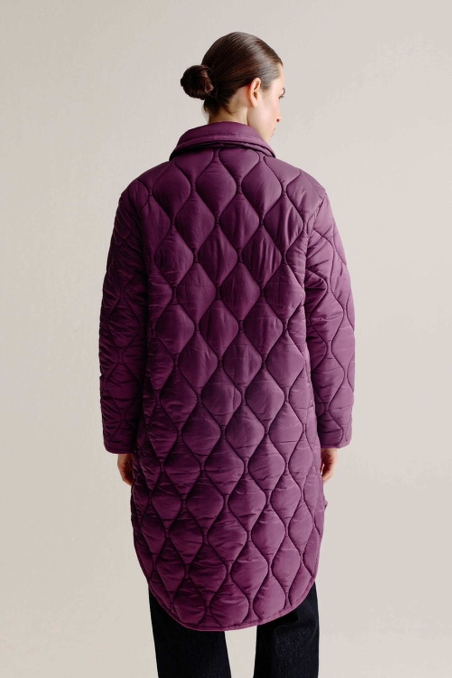 LAWRENCE COAT BORDEAUX 3