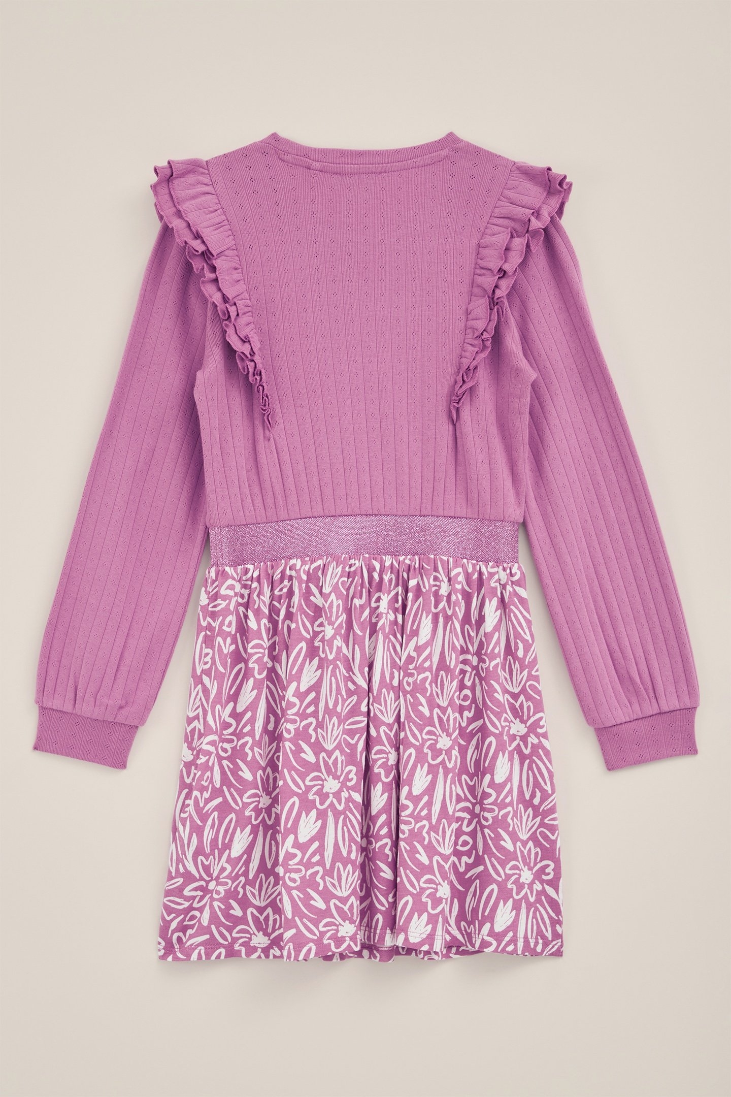 DRESS MID LENGTH LIGHT PURPLE 1