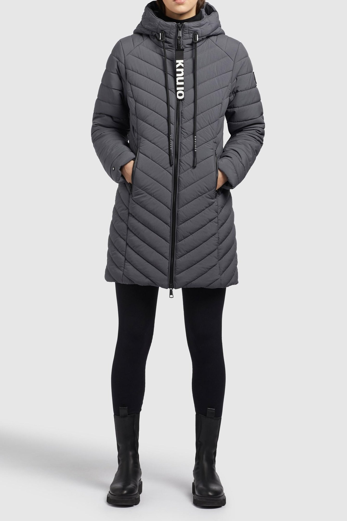 ATINE COAT CHARCOAL 1