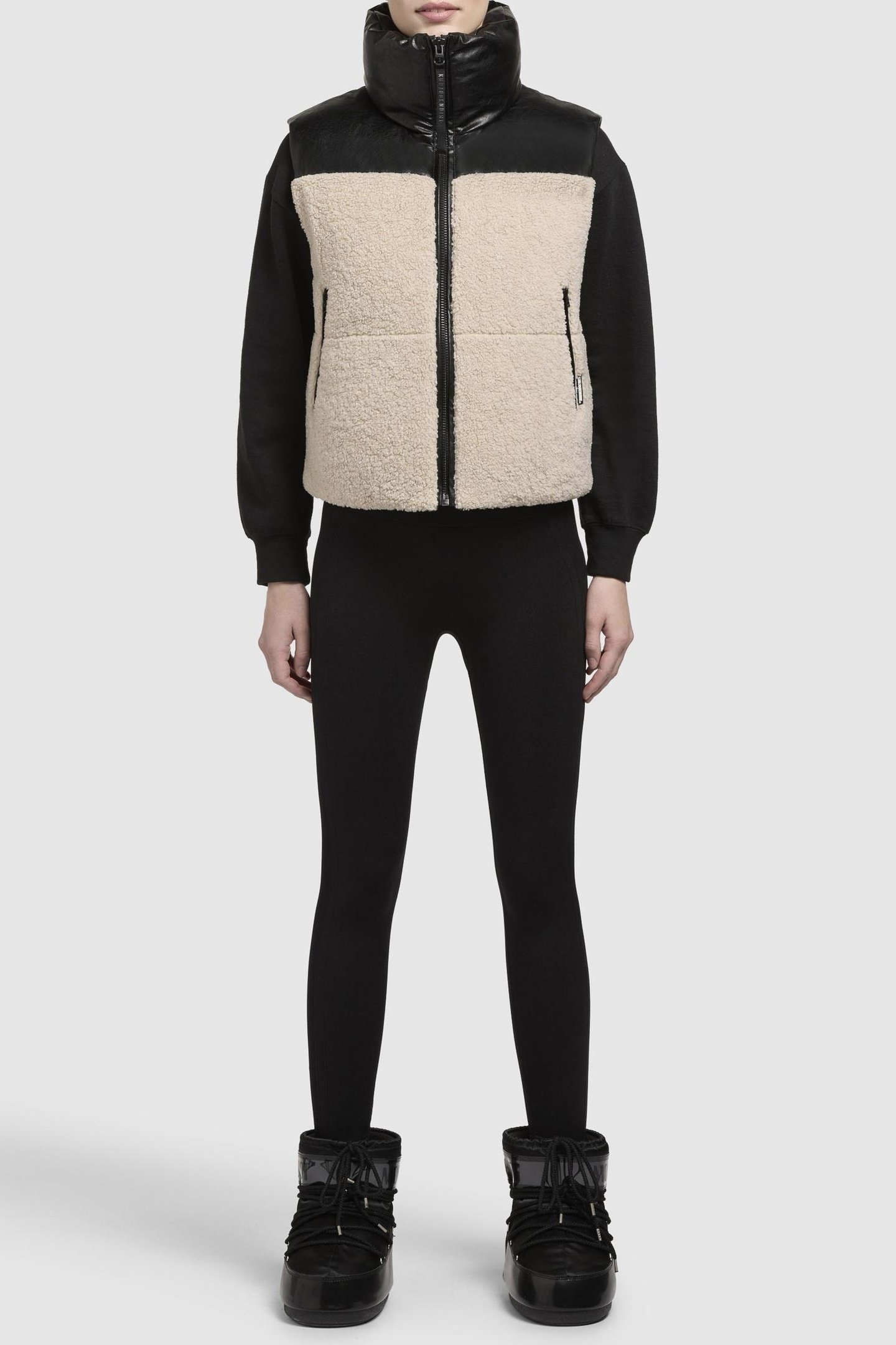 JAMILA VEST DOWNTOWN BLACK 1