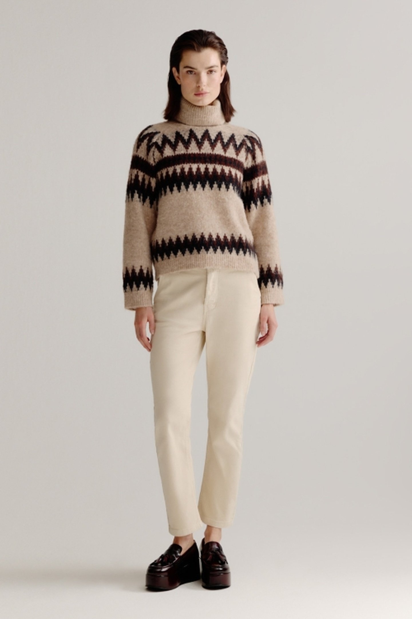 LUDWIG SWEATER SAND 2