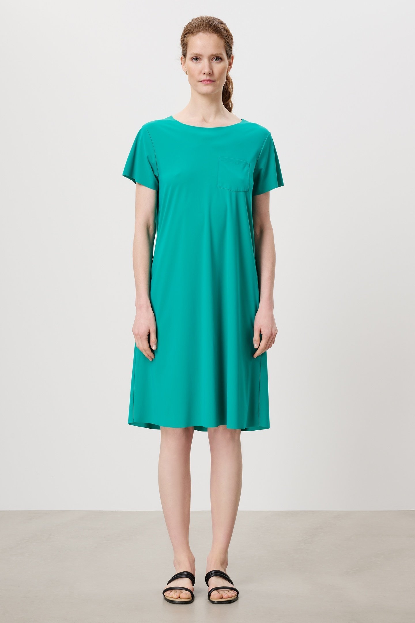 CARRY TENNIS DRESS CARIBBEAN GREEN 2