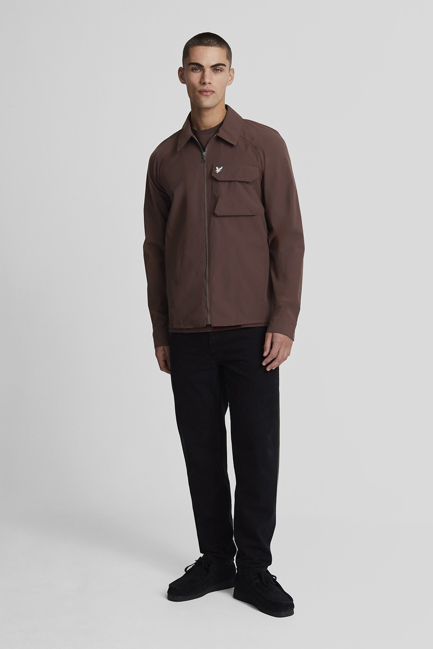 POCKETED SOFTSHELL OVERSHIRT RUBBER RED 1