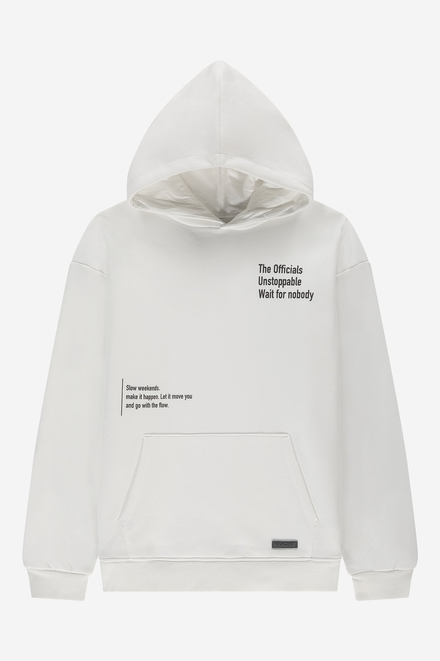 UNSTOP HOODIE OFF WHITE 1