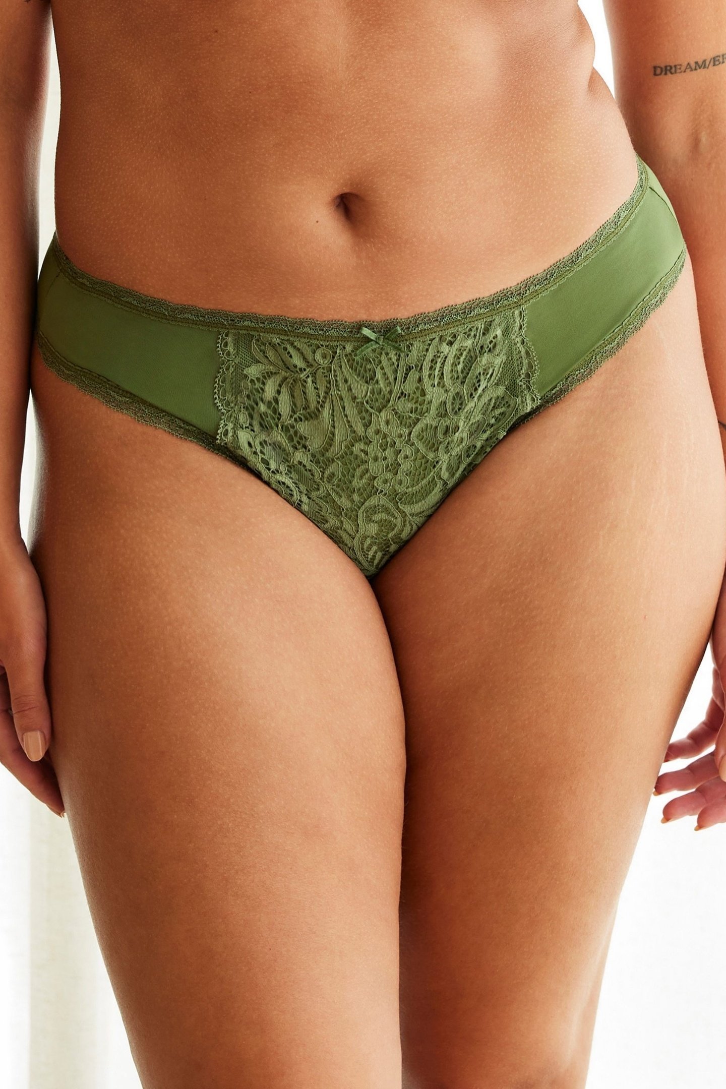 THONG SASJA BRONZE GREEN 1