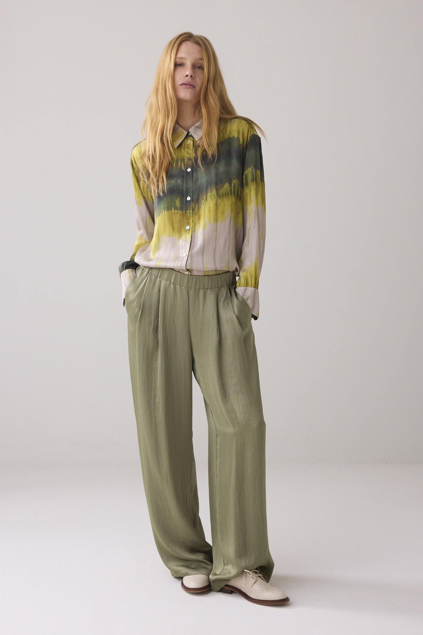 BLOUSE TIE DYE STRIPE MULTICOLOUR 2