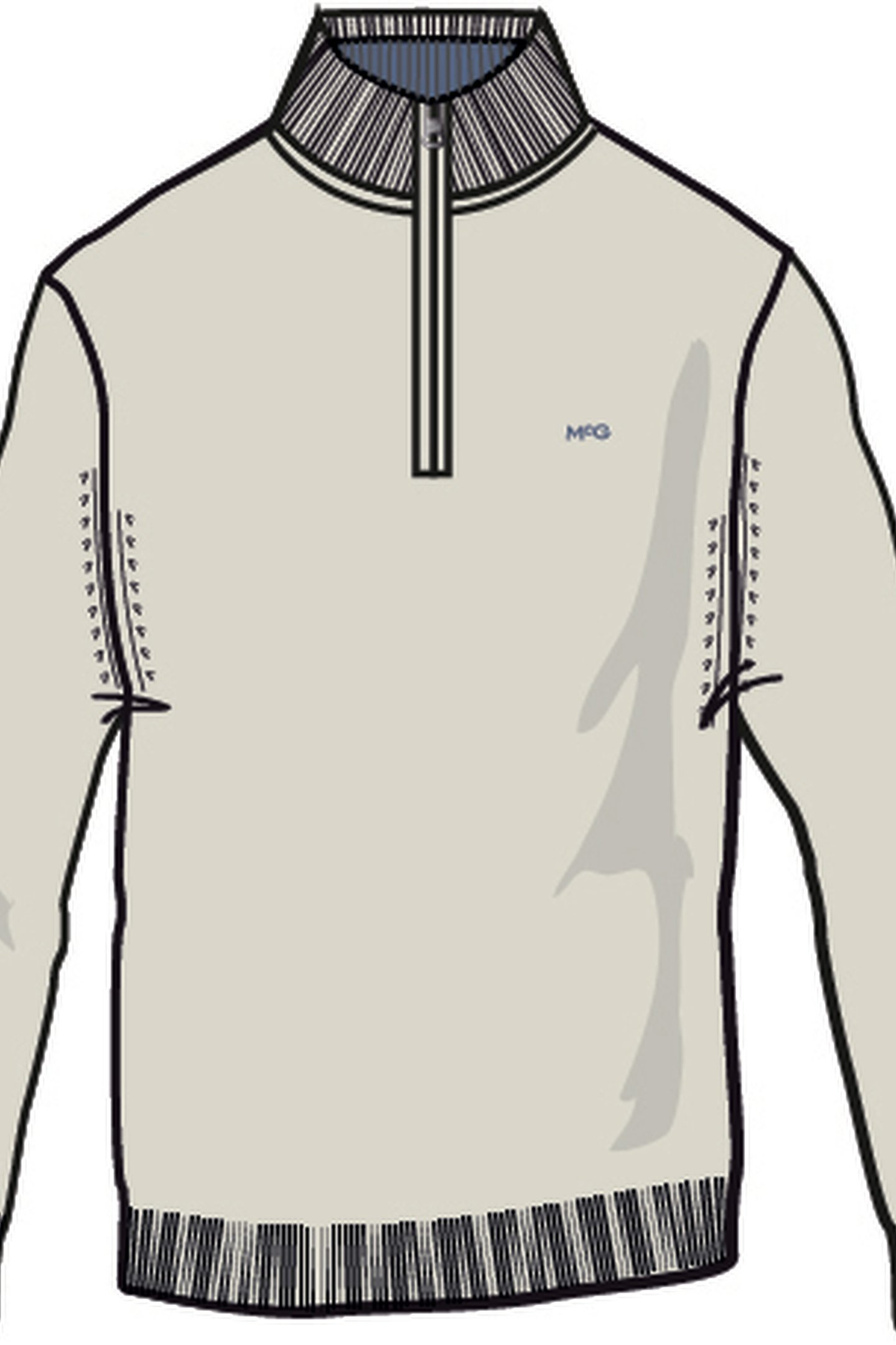 ZIP MOCK SWEATER KIT 3