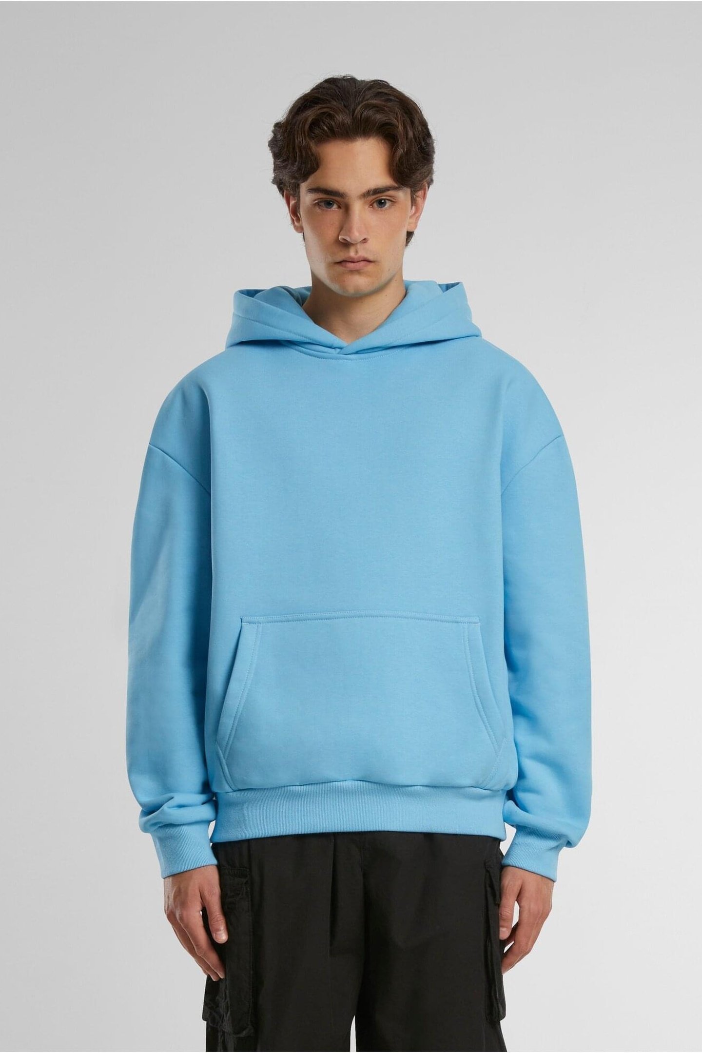 ULTRA HEAVY OVERSIZED HOODY BALTICBLUE 2