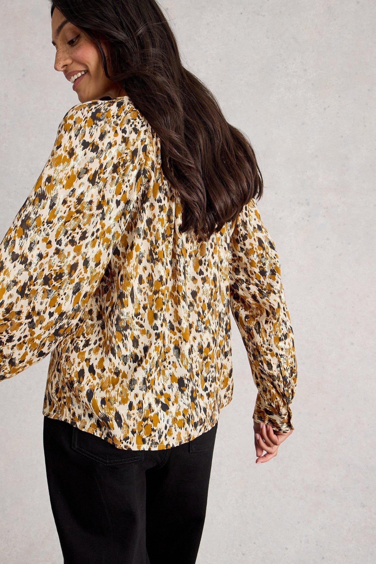 ARI METALLIC TOP CHARTREUSE MULTI 3