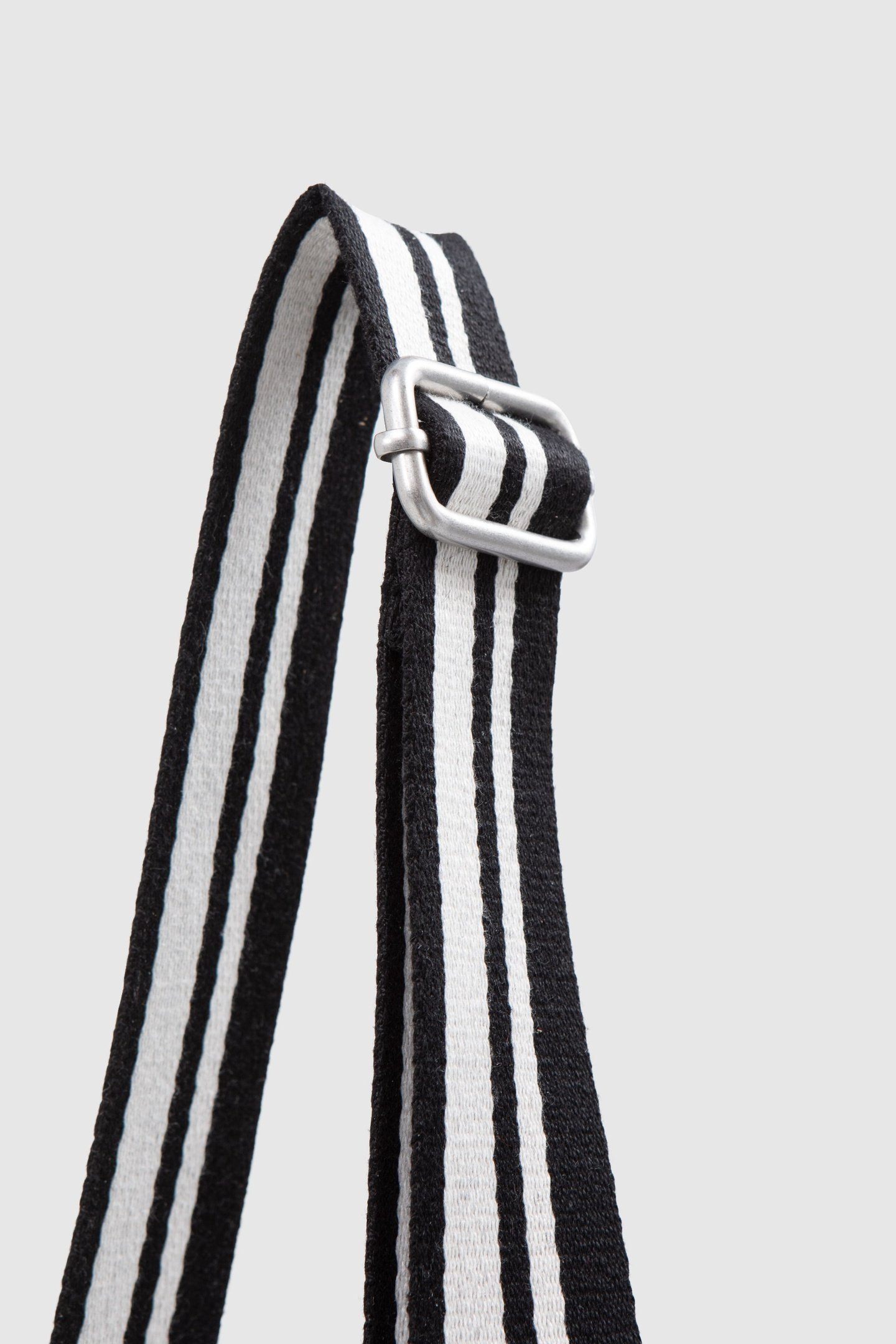 WHITE THE 111 STRAP WITH BLACK STRIPES 2