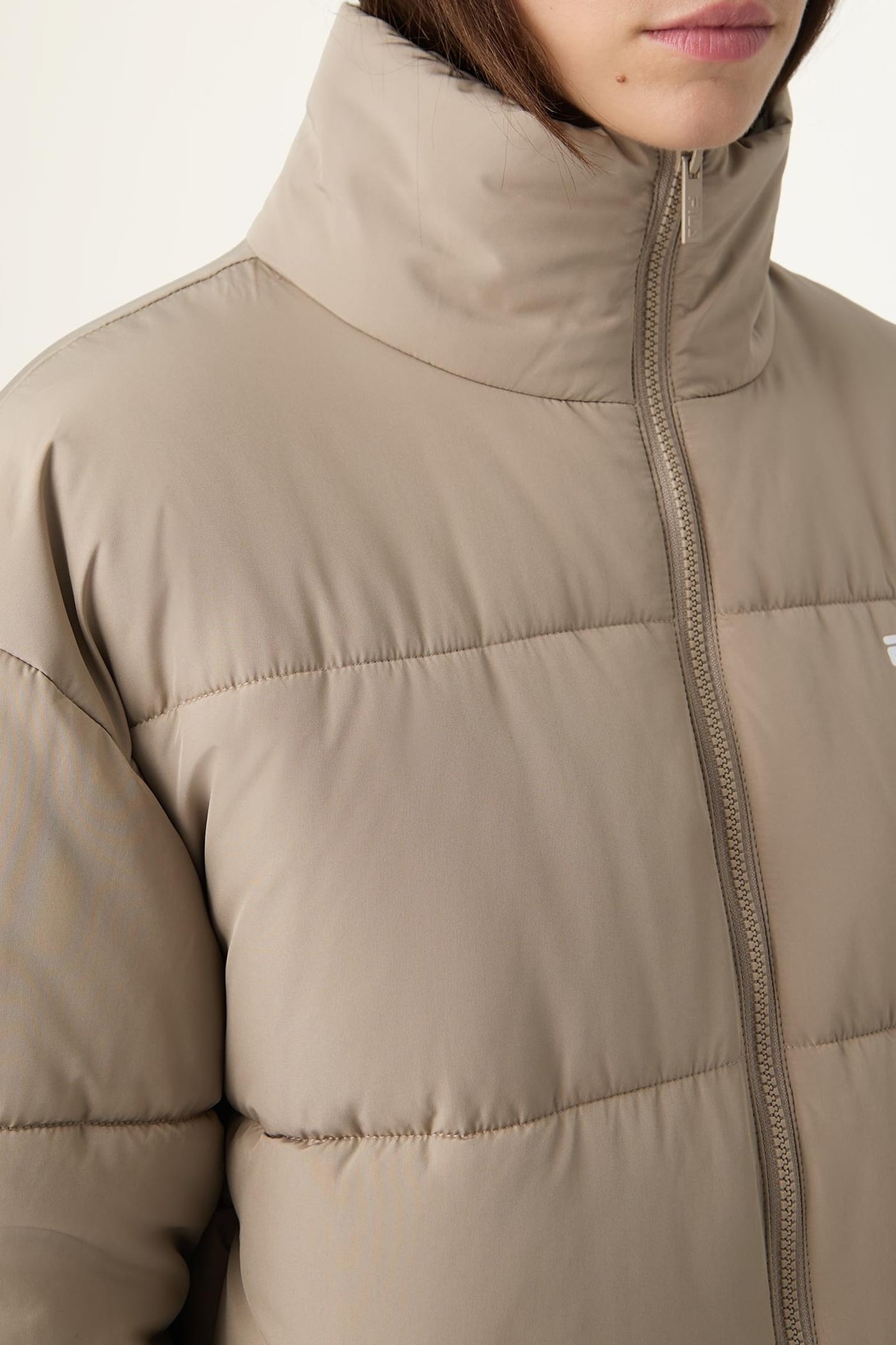 CIMONE RELAXED PUFFER JACKET WEATHERED TEAK 6