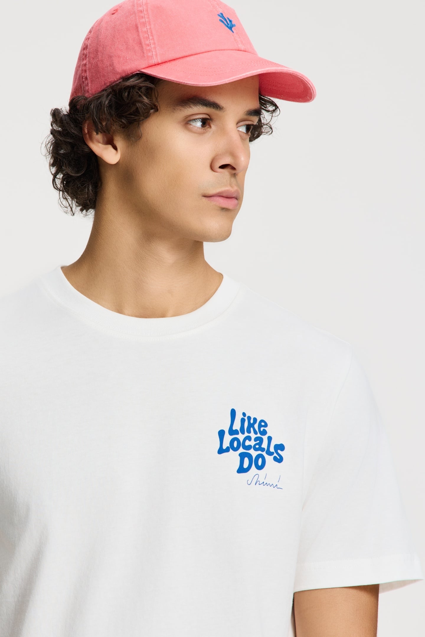 LIAM REGULAR T-SHIRT LIKE LOCALS DO WHITE 2