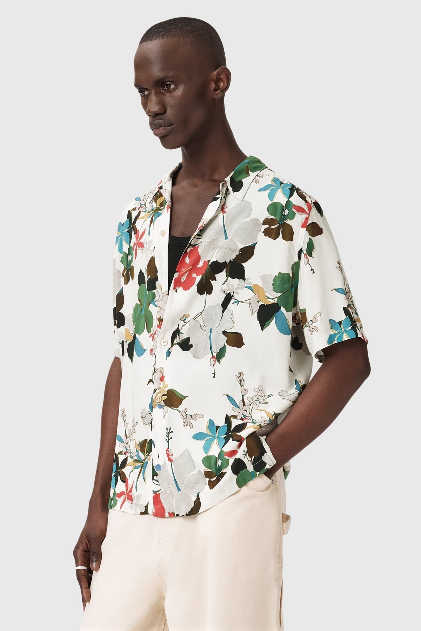 KOH CHANG SS SHIRT OFF WHITE 1