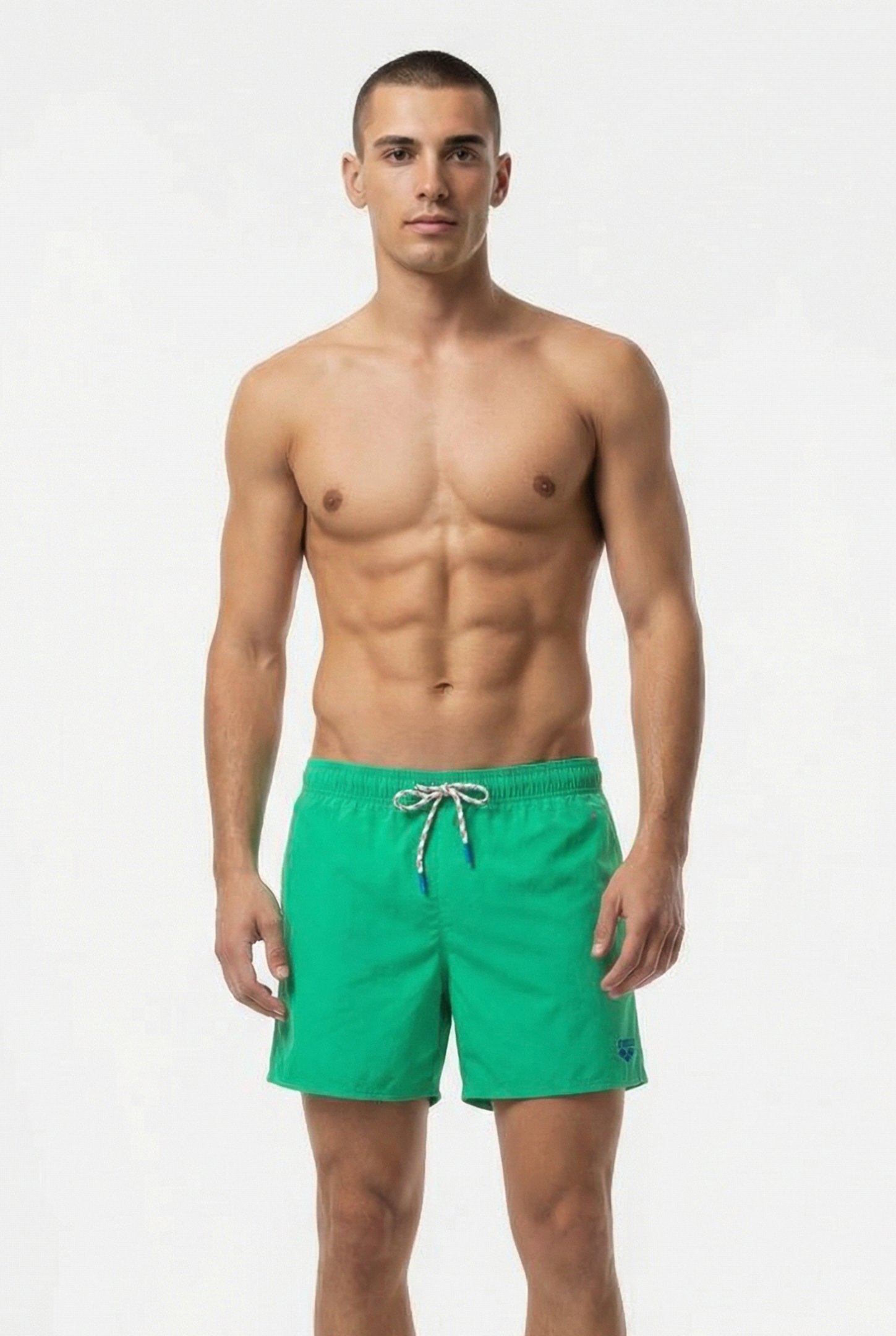 MEN'S ARENA PRO_FILE BEACH L-SHORT GREEN QUARTZ-ROYAL 1