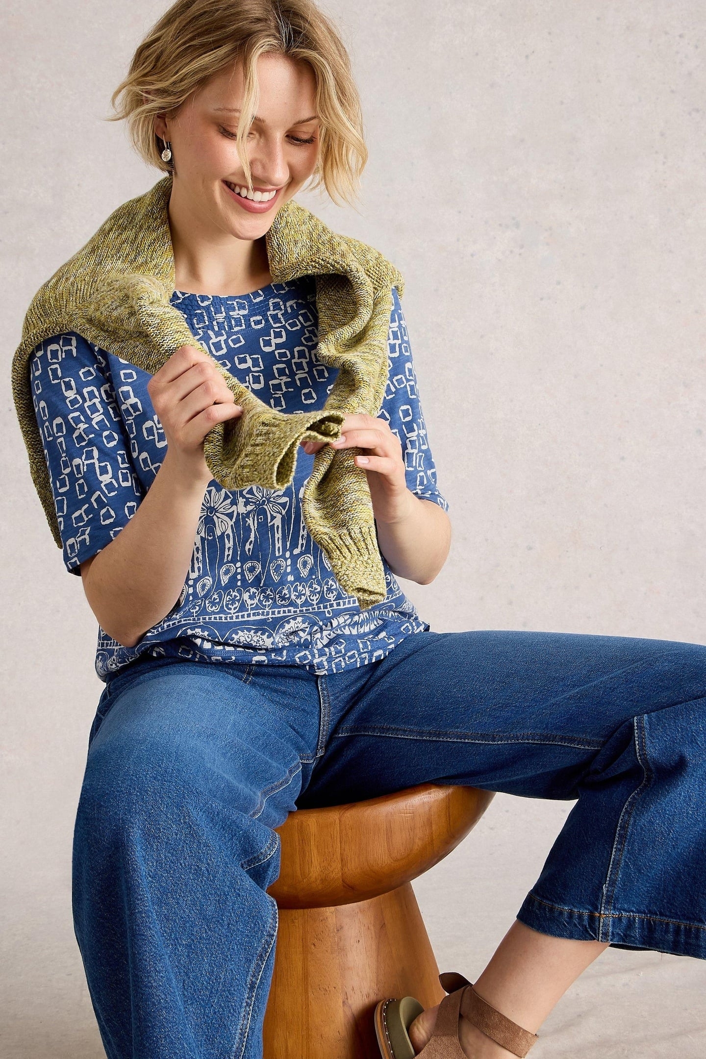 WEAVER TEE BLUE PRINT 5